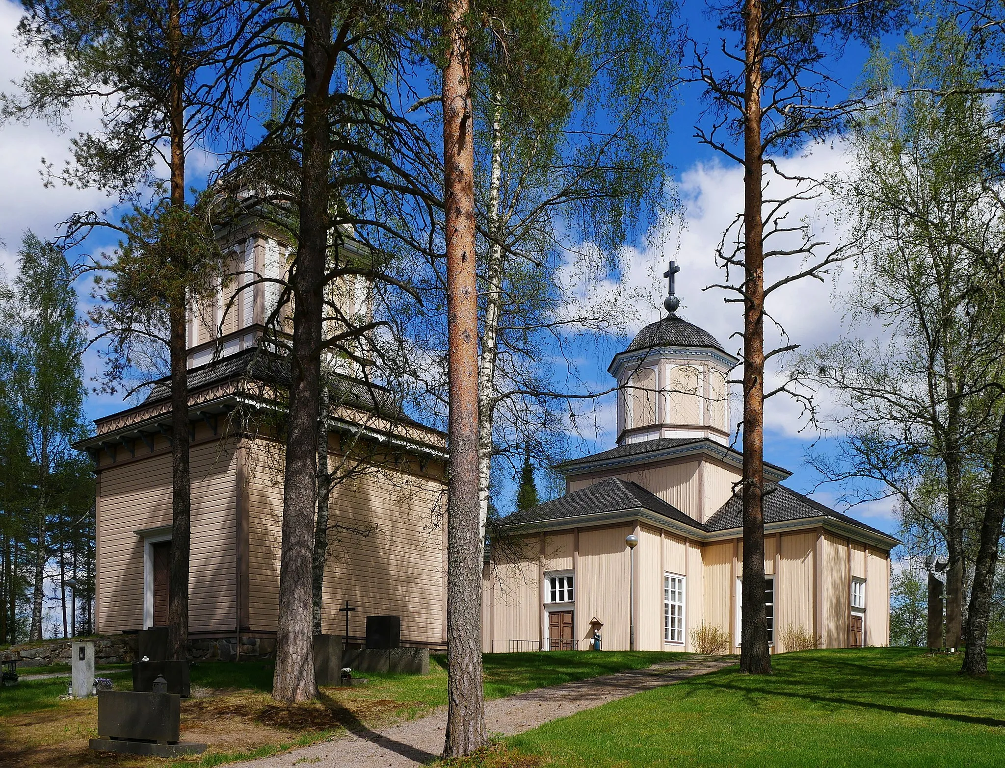 Photo showing: Halsua Church, Finland.