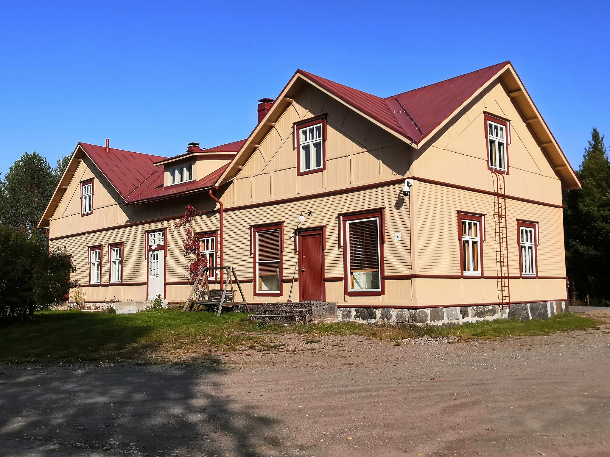 Photo showing: Former general store of Höök family in Vuoriniemi.