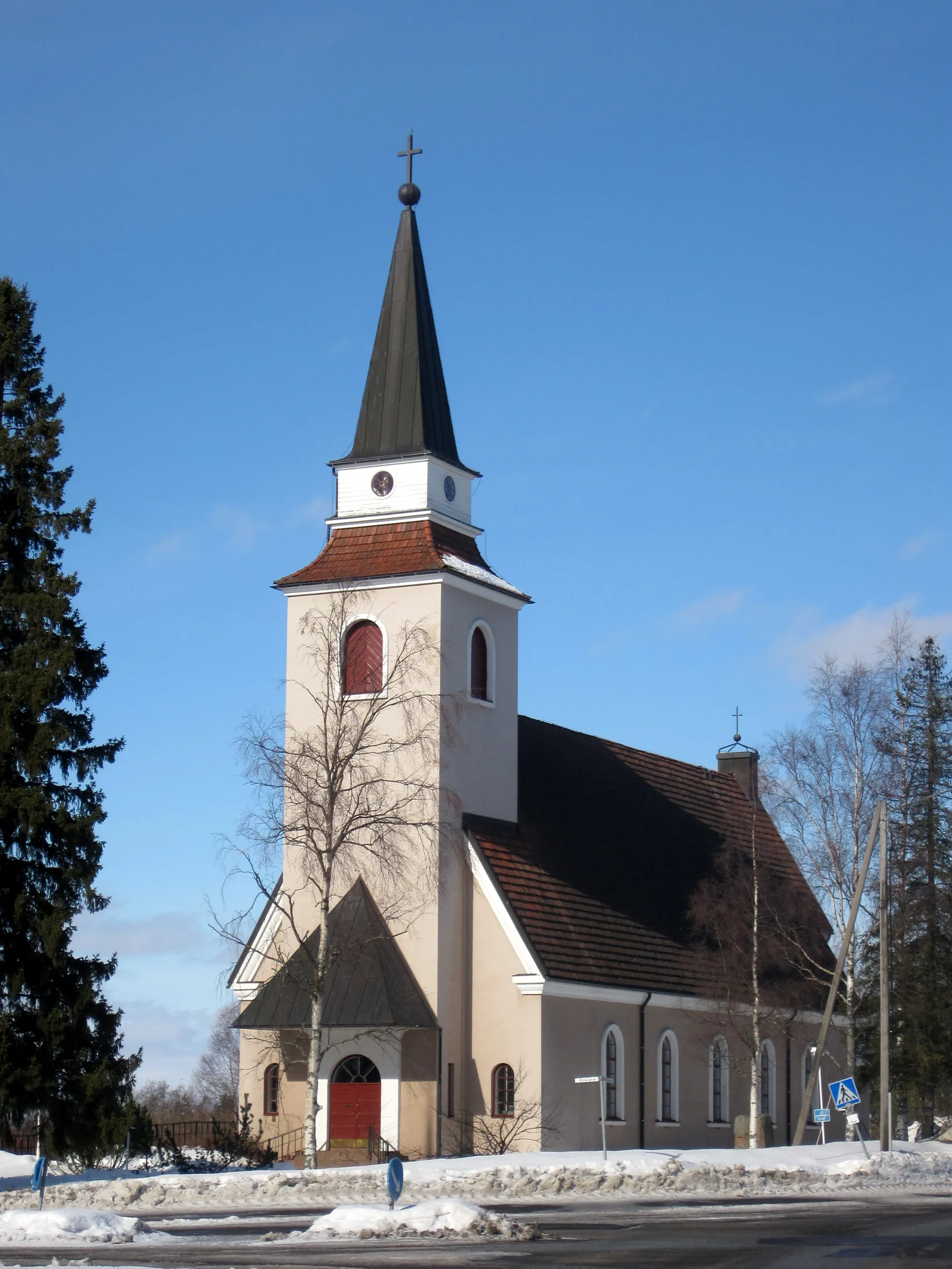 Photo showing: Alavieska church. It was built in 1948.