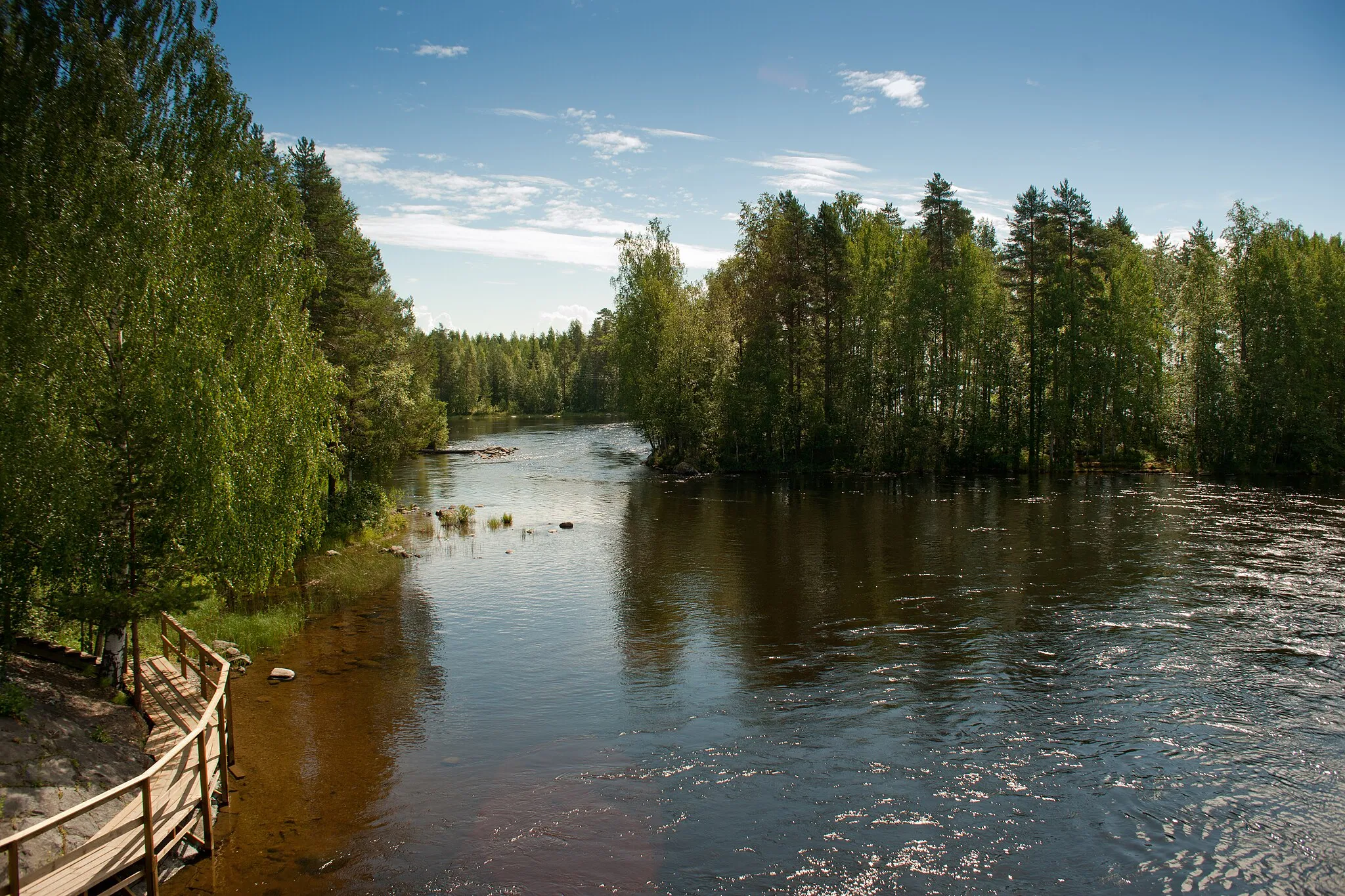 Photo showing: Nokisenkoski, Niinivesi, Finland.