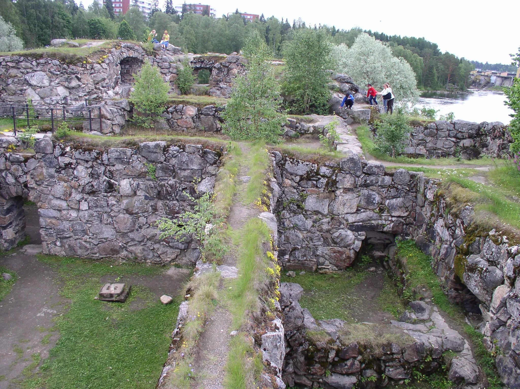 Photo showing: Ruins of Kajaani Castle in Kajaani, Finland