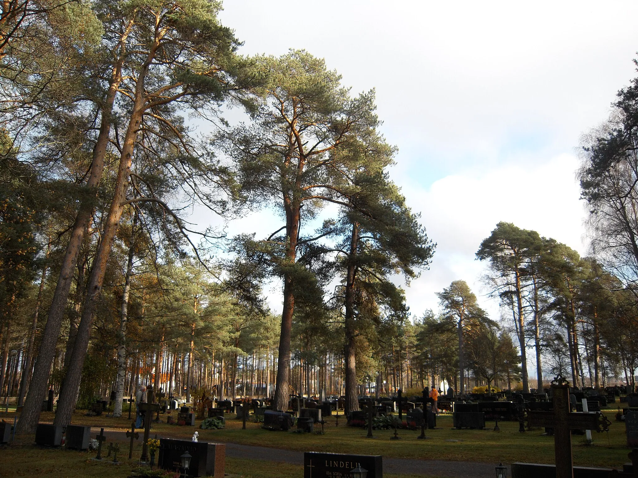 Photo showing: The cemetery of the city of Himanka, Keski-Pohjanmaa, Finland.