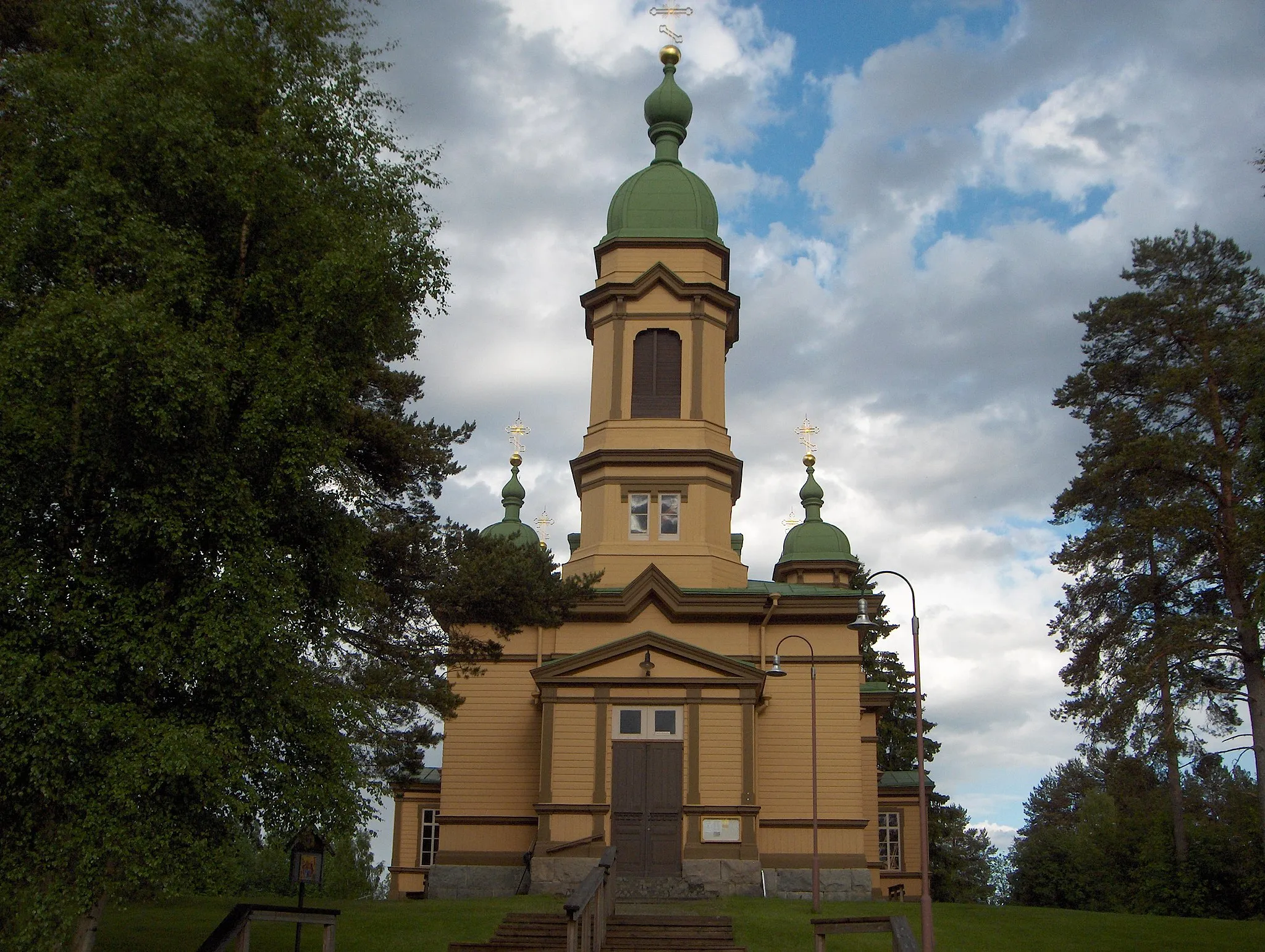Photo showing: Church of the Holy Prophet Elias in Ilomantsi, Finland.