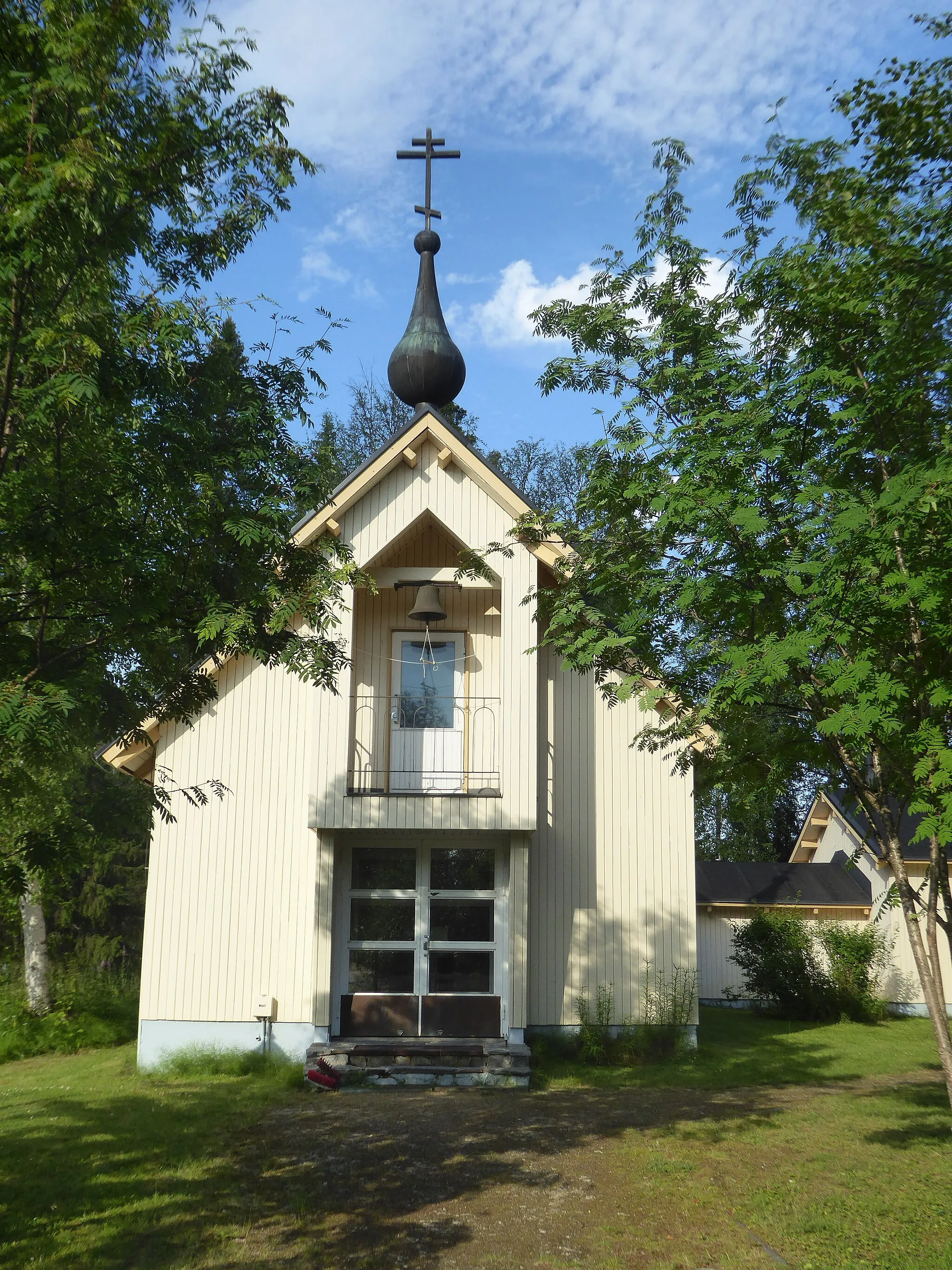Photo showing: Ivalo orthodox church
