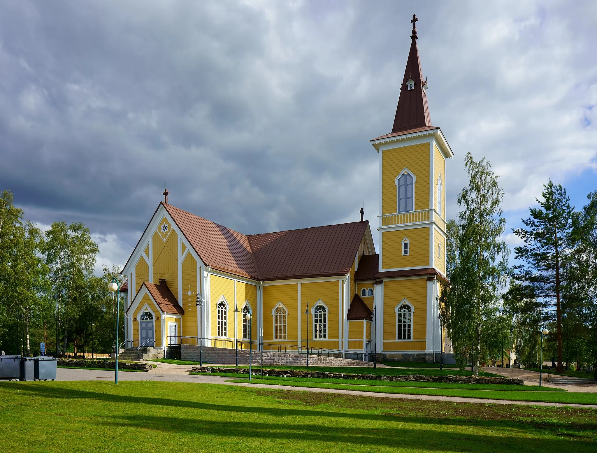 Photo showing: This is a photo of a monument in Finland identified by the ID 'Nivala Church' (Q18660989)