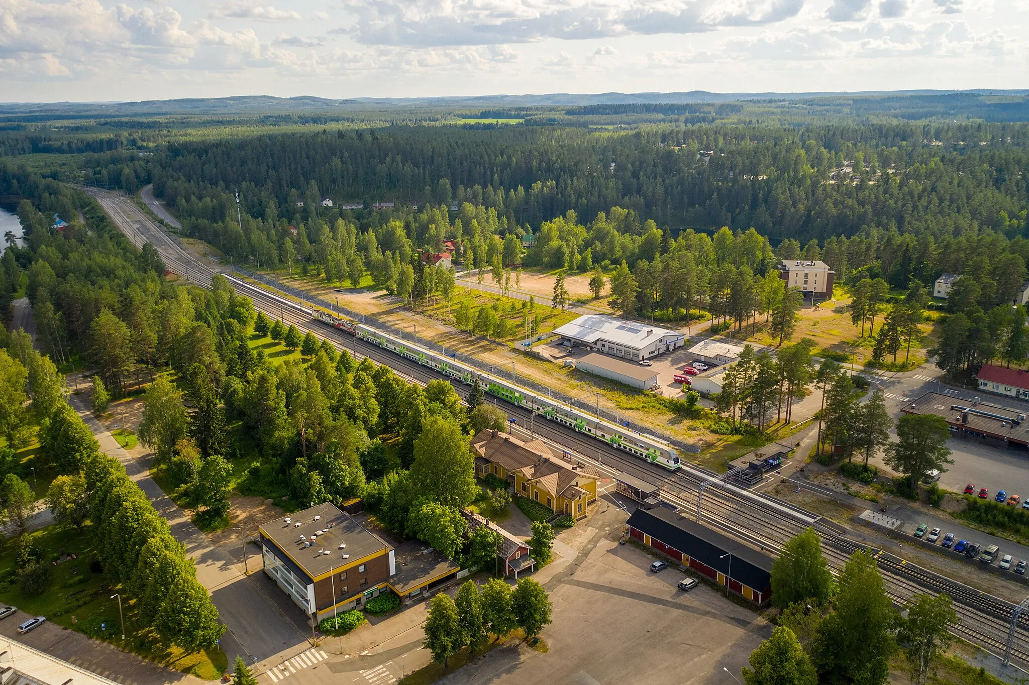 Photo showing: Suonenjoki railway station, Finland