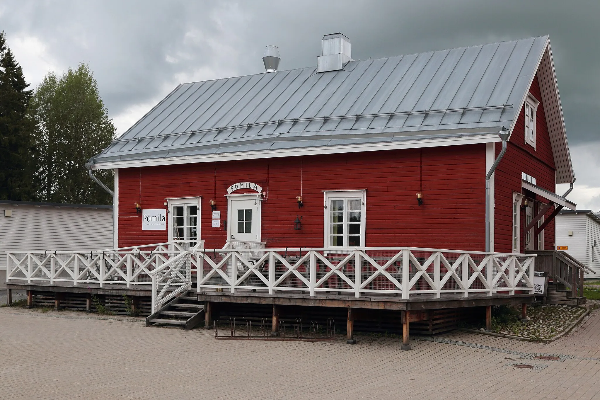 Photo showing: Café-restaurant Pömilä in Tyrnävä, Finland.