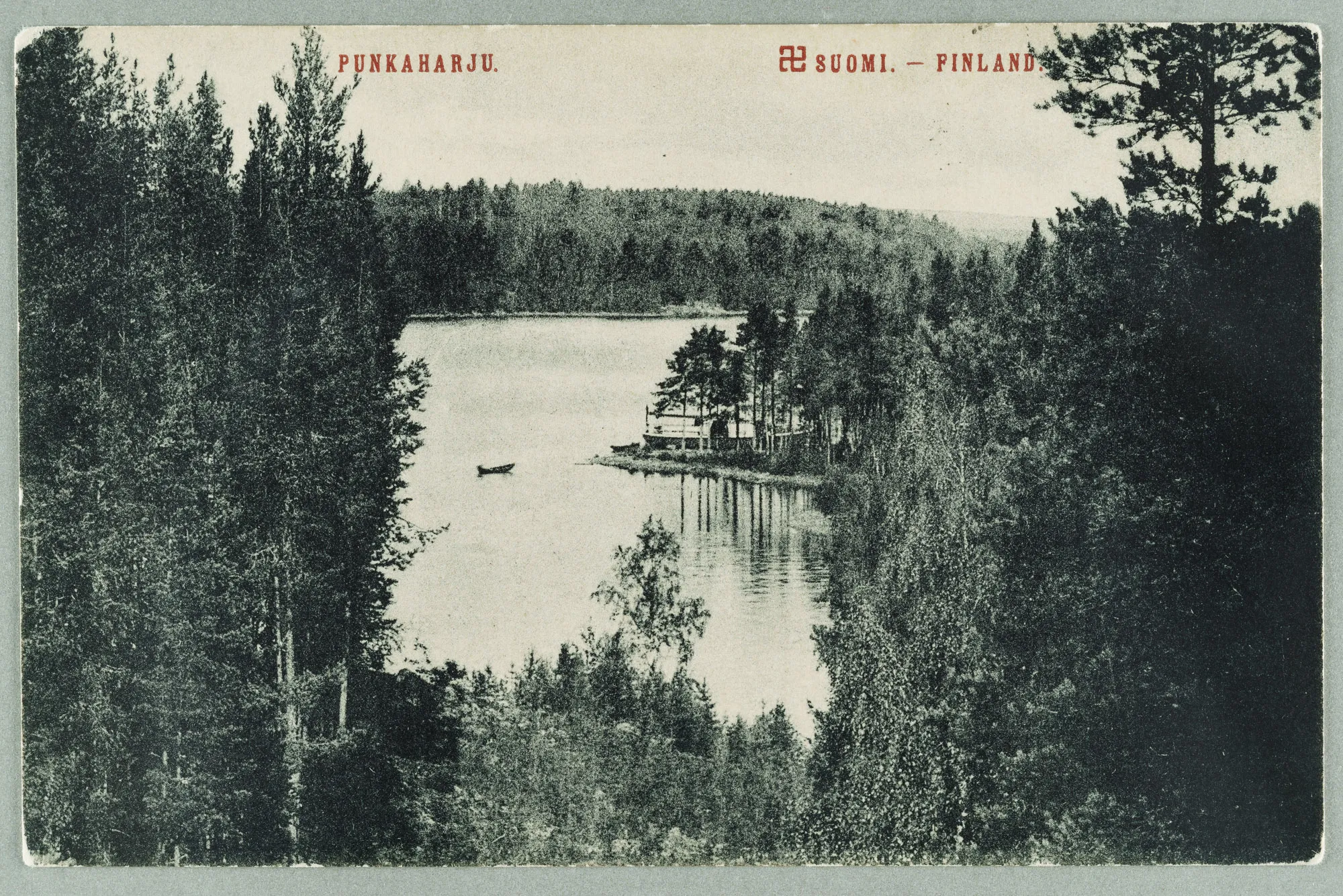 Photo showing: Näkölinja: Runebergin kumpu-Lammasharju-Kaarnaniemi, takana Tuunaansaari