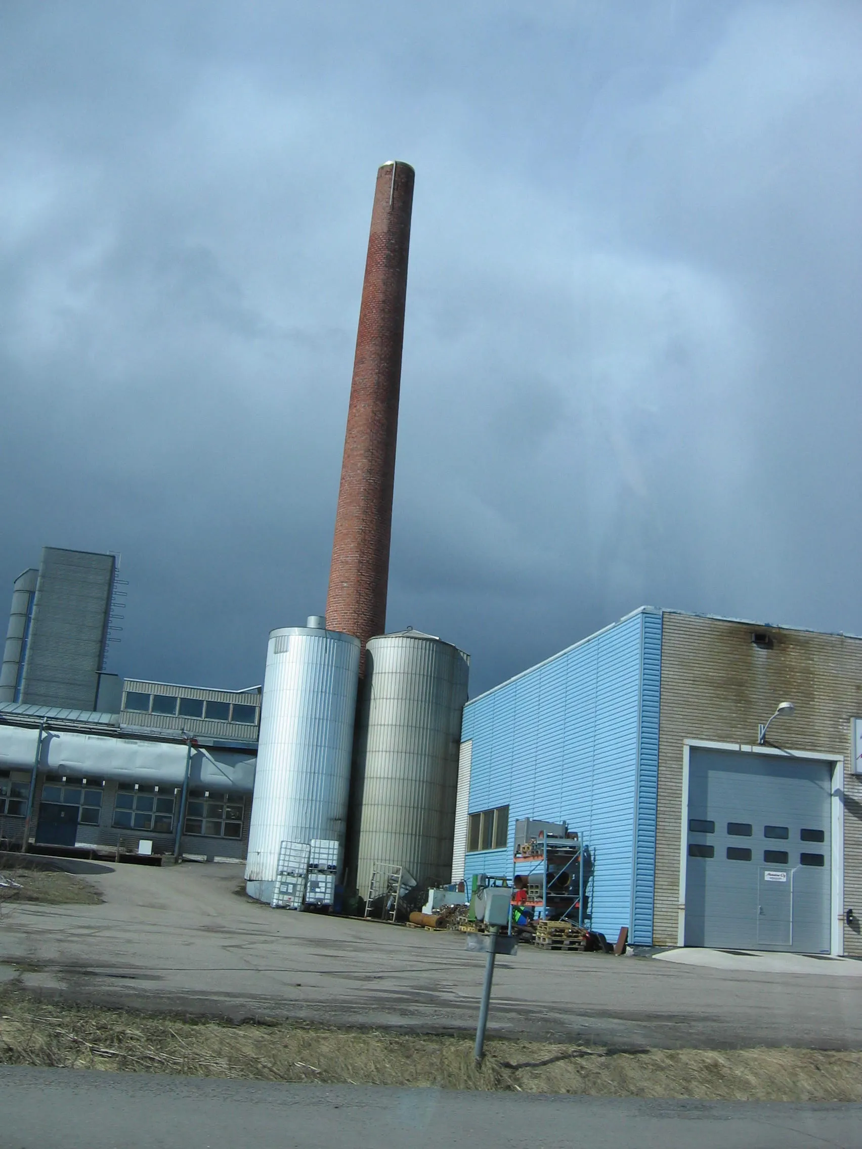 Photo showing: The former dairy facilities in the Särkisalmi village in Parikkala, Finland