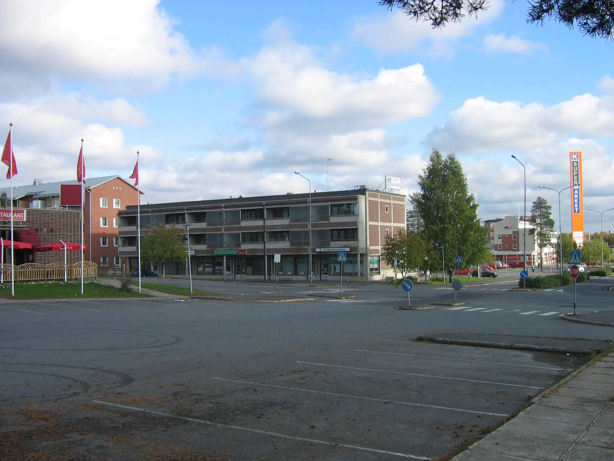 Photo showing: Centre of the municipality of Kiiminki, Finland.