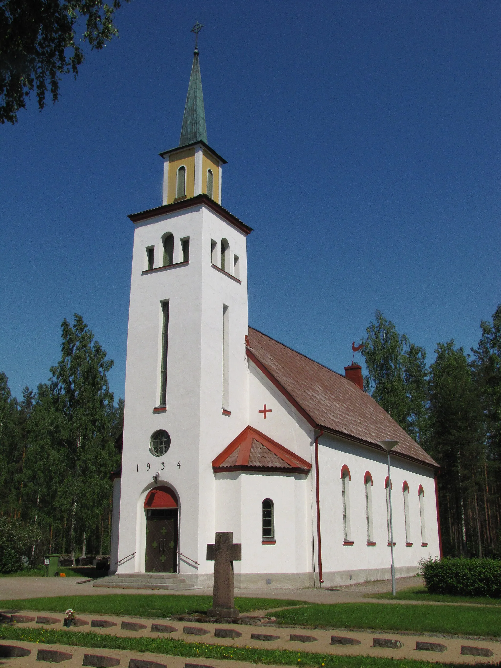 Photo showing: Lohikoski church, Sulkava, Finland