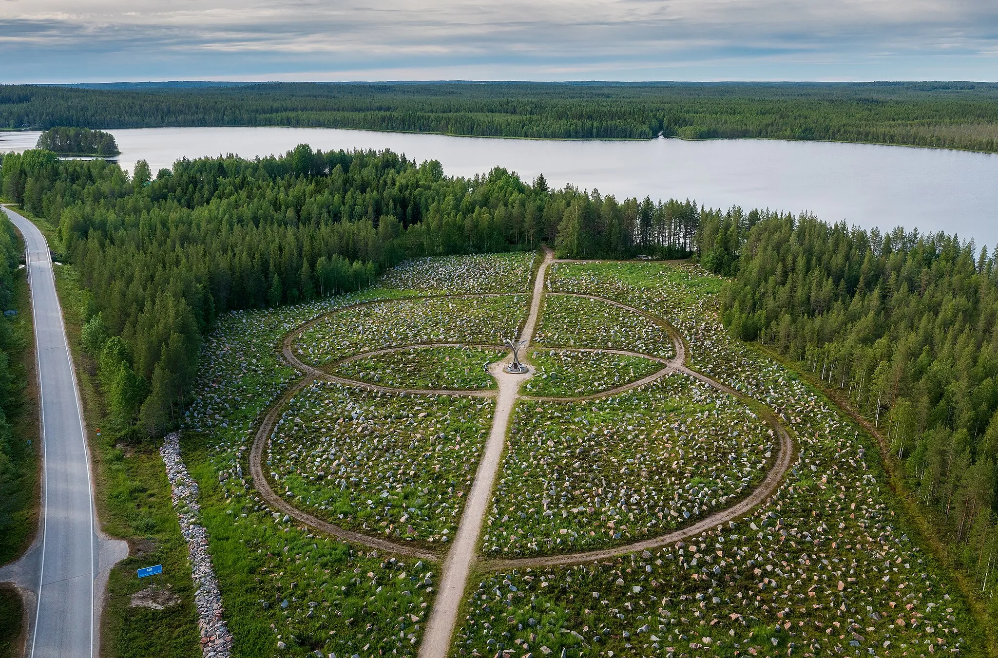 Photo showing: Winter War Monument in Raatteen Portti in Suomussalmi, Kainuu, Finland in June 2021.