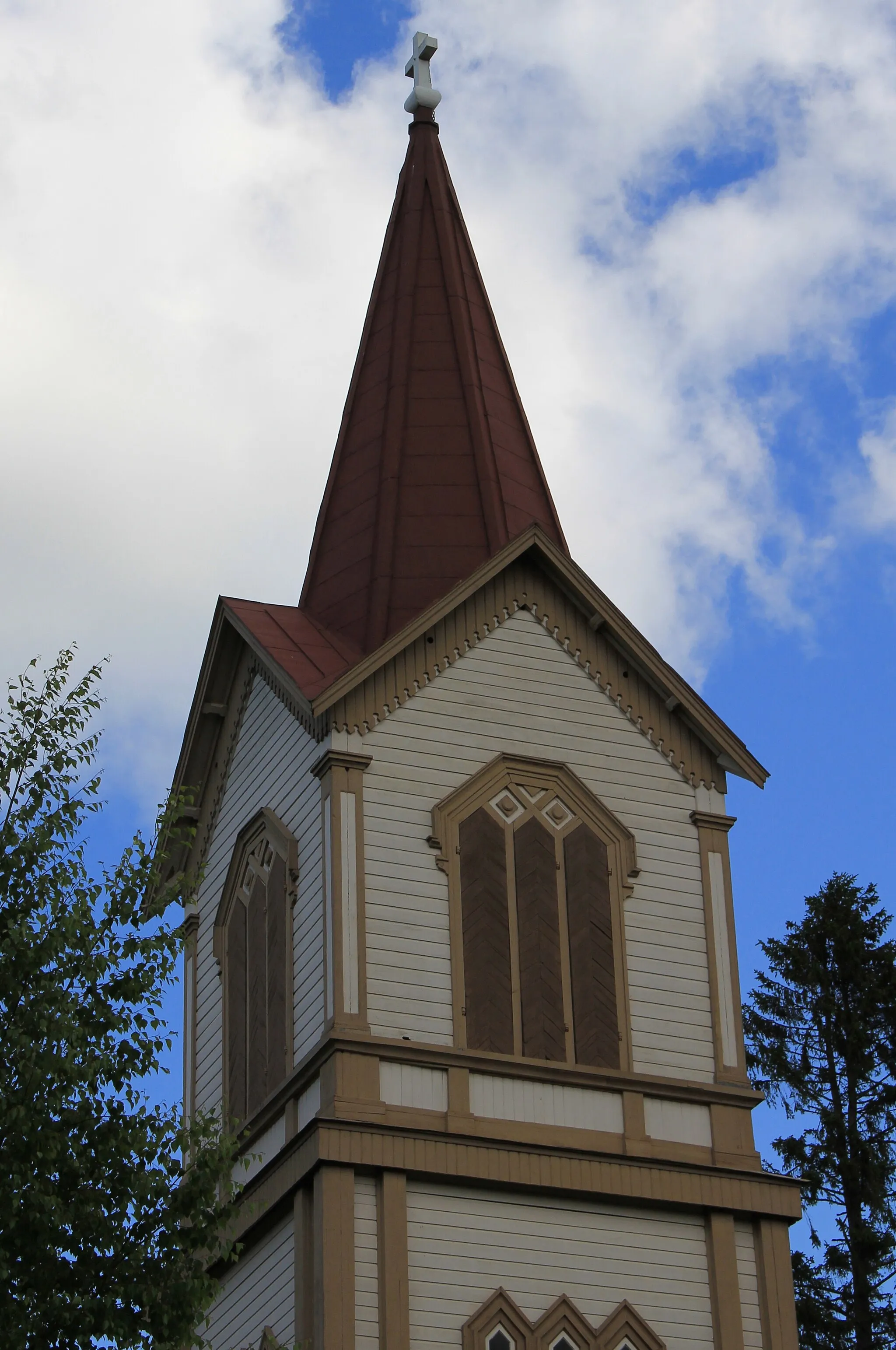 Photo showing: Enonkoski church, Enonkoski, Finland. - Completed in 1886, designed by architect Magnus Schjerfbeck.