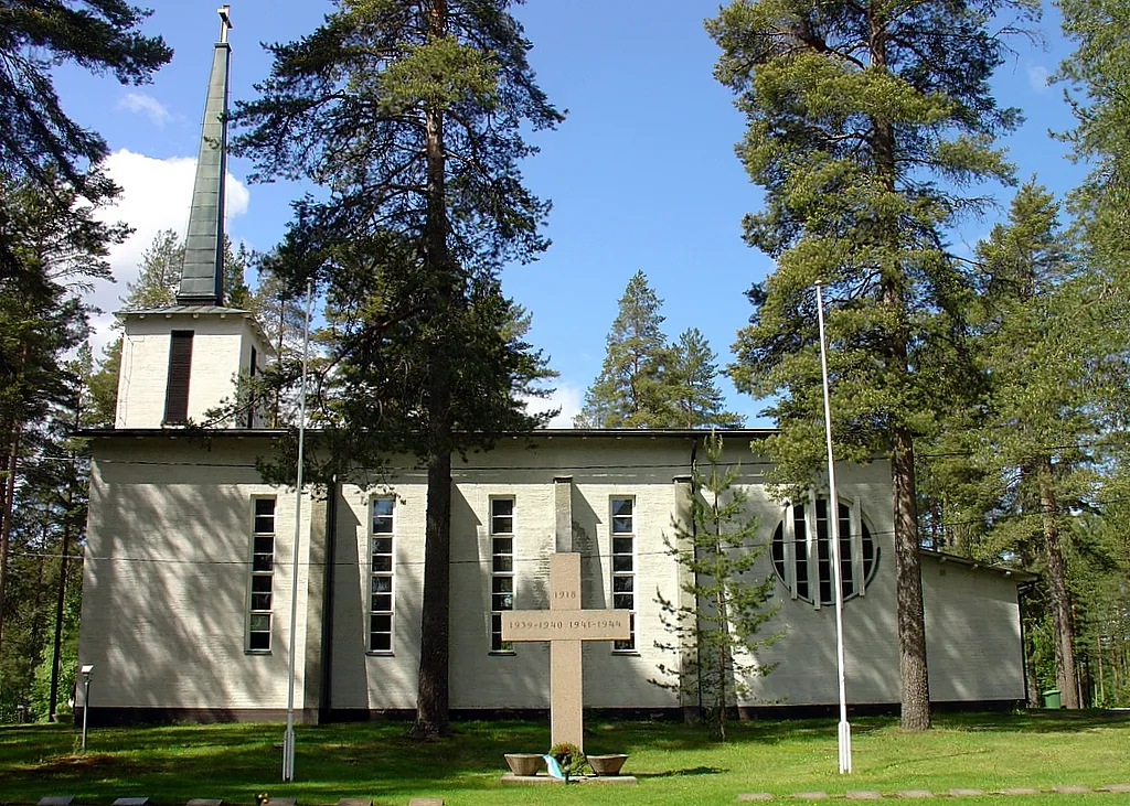 Photo showing: Säyneinen Church in Juankoski, Finland