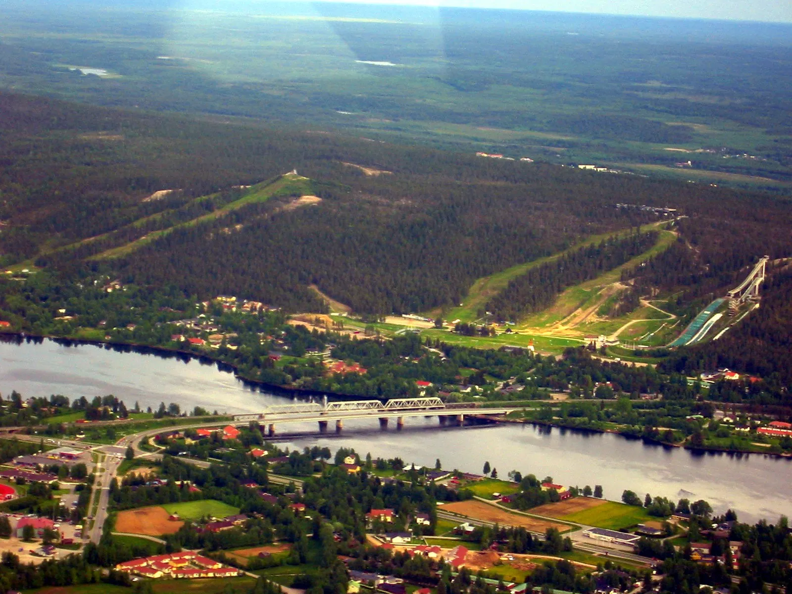 Photo showing: Aerial photo of Rovaniemi, Finland