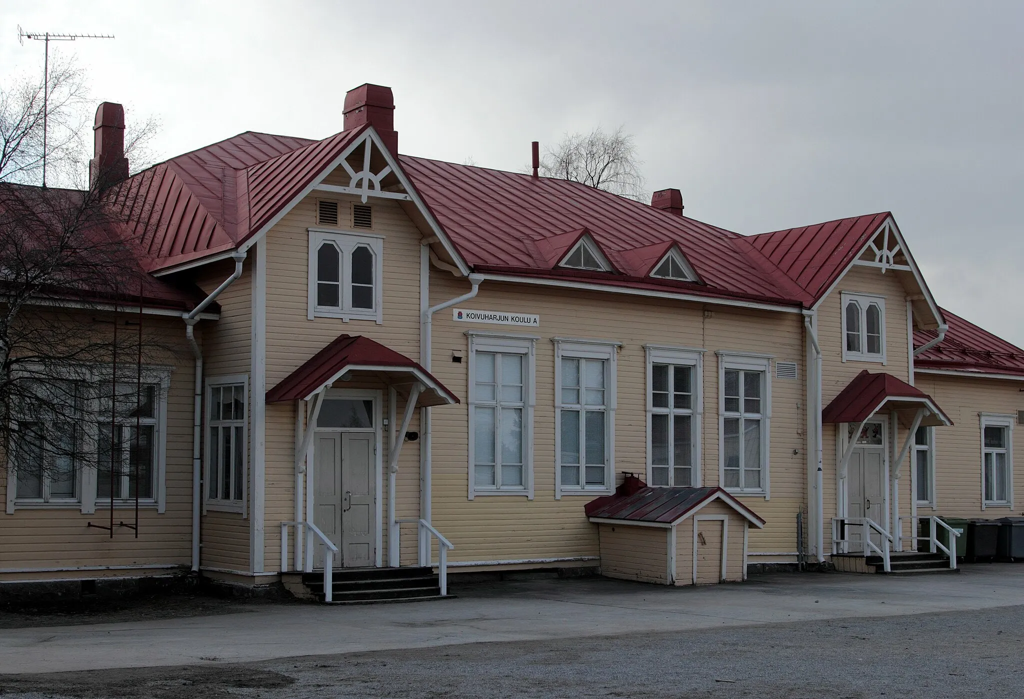 Photo showing: Koivuharju School in Kemi. The building has been completed in 1908.