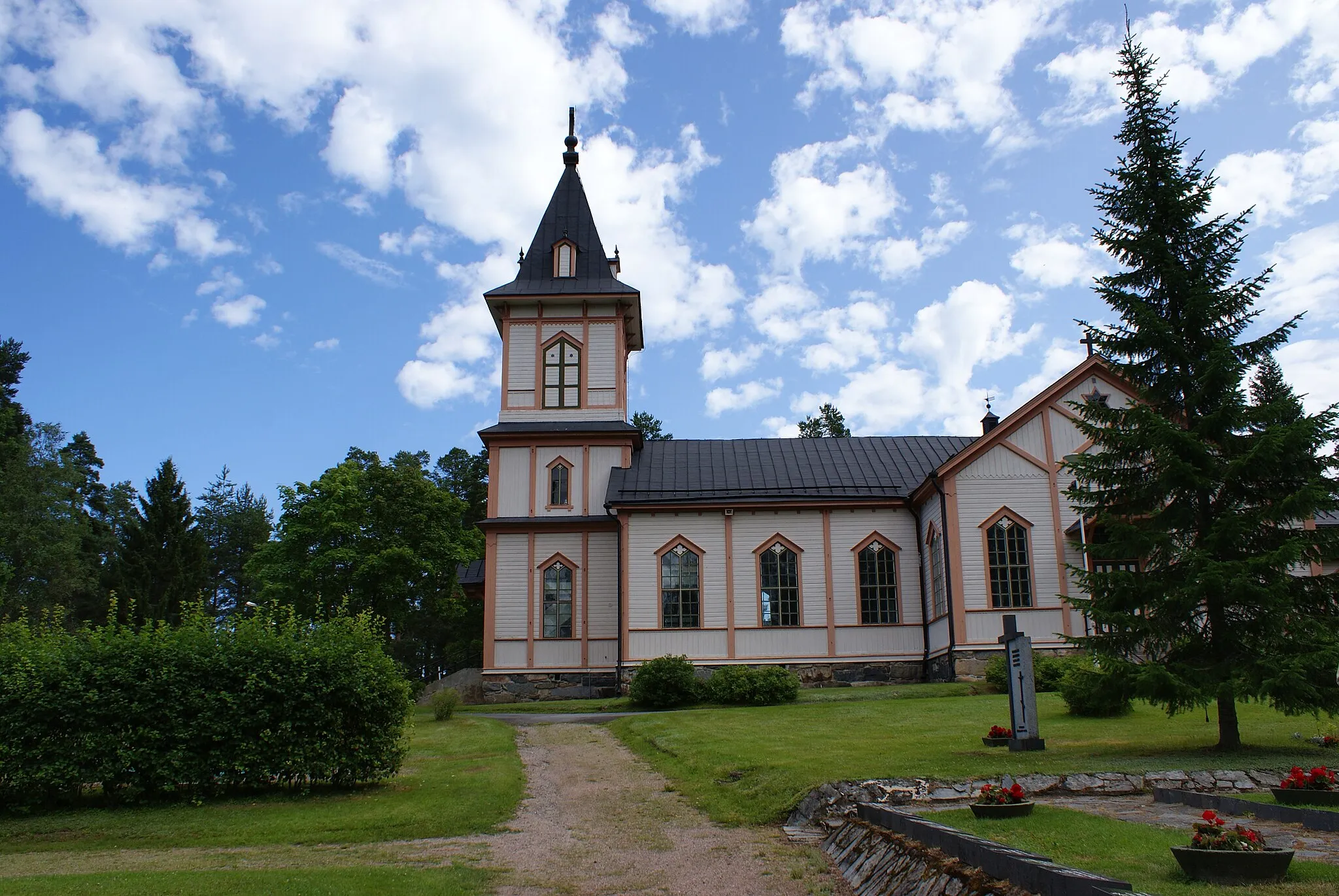 Photo showing: Keitele Church in Keitele, Finland.