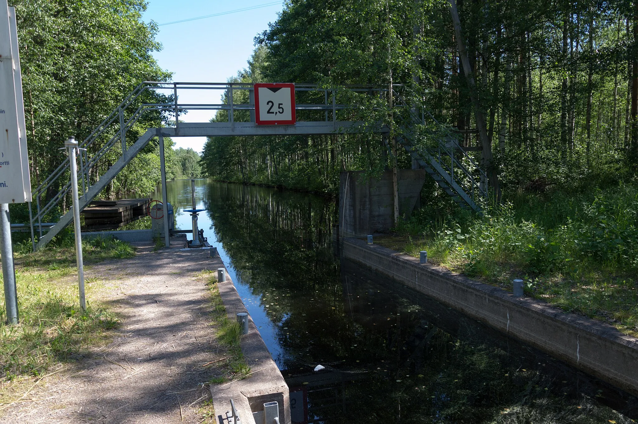 Photo showing: Pyhäkosken kanava Mantyharjulla
