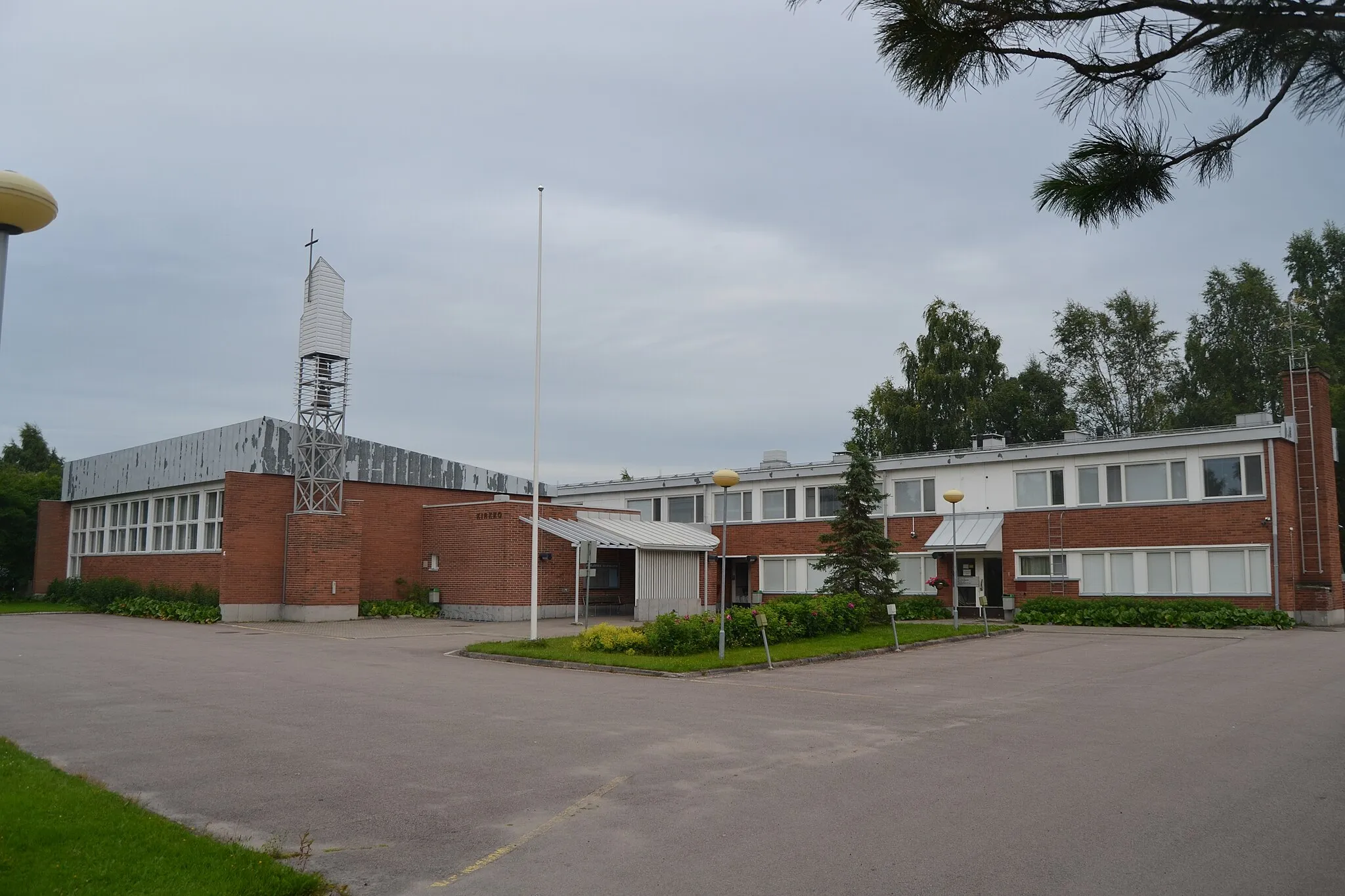 Photo showing: Pyhäsalmi Church in Pyhäjärvi, Finland