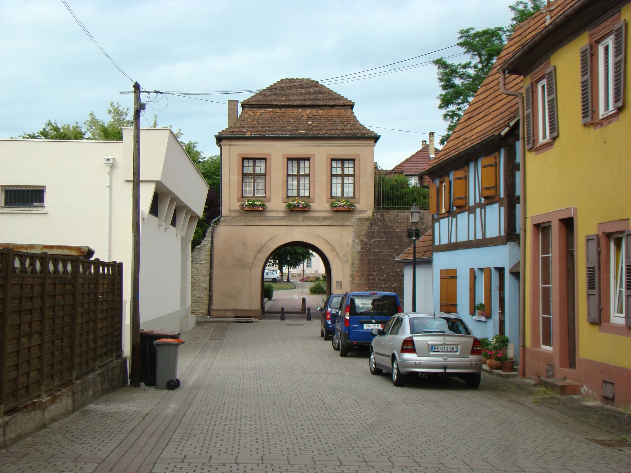 Photo showing: Landauer Tor in Lauterbourg