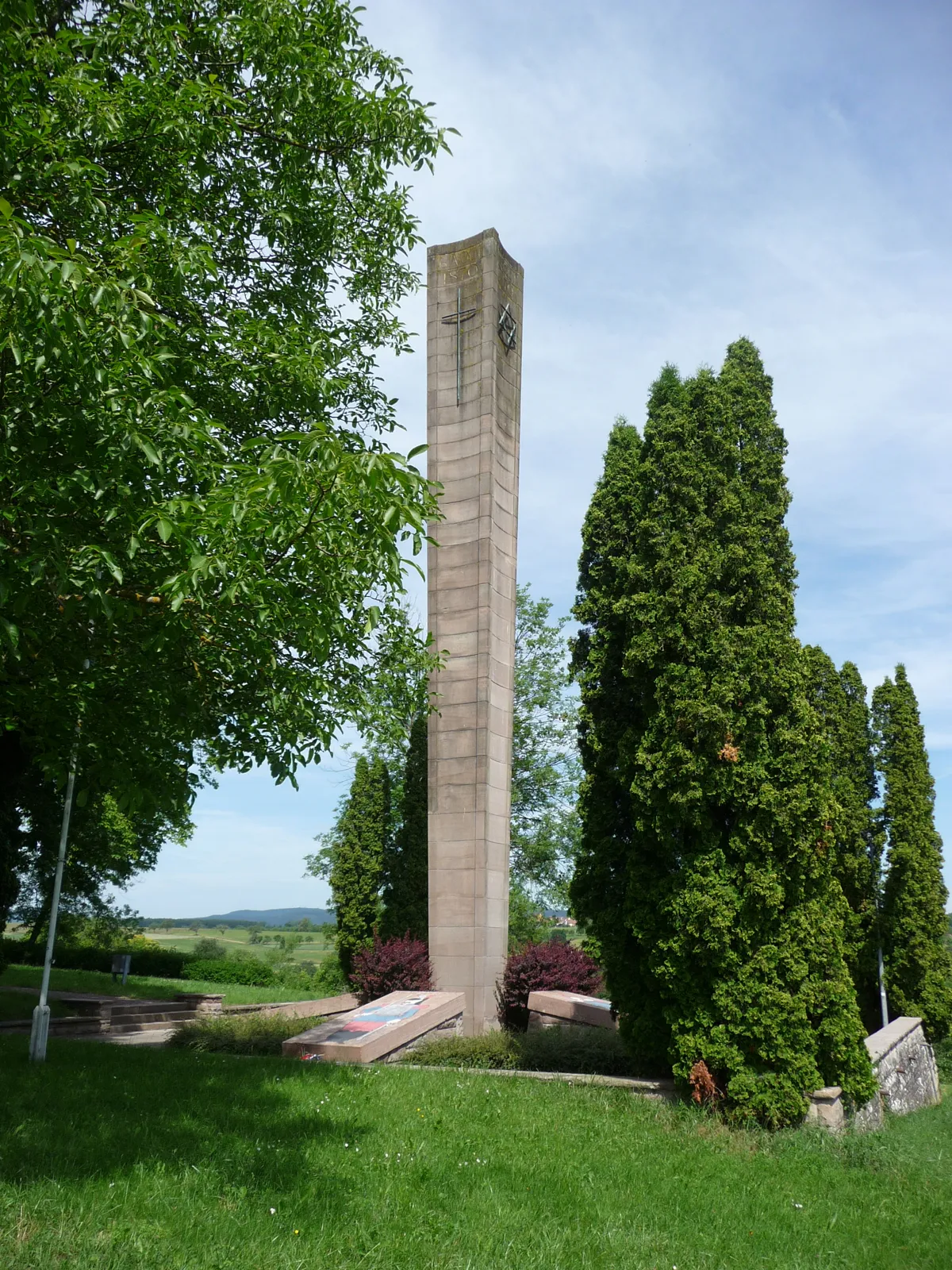 Photo showing: Monument français de la bataille du 6 août 1870 à Woerth