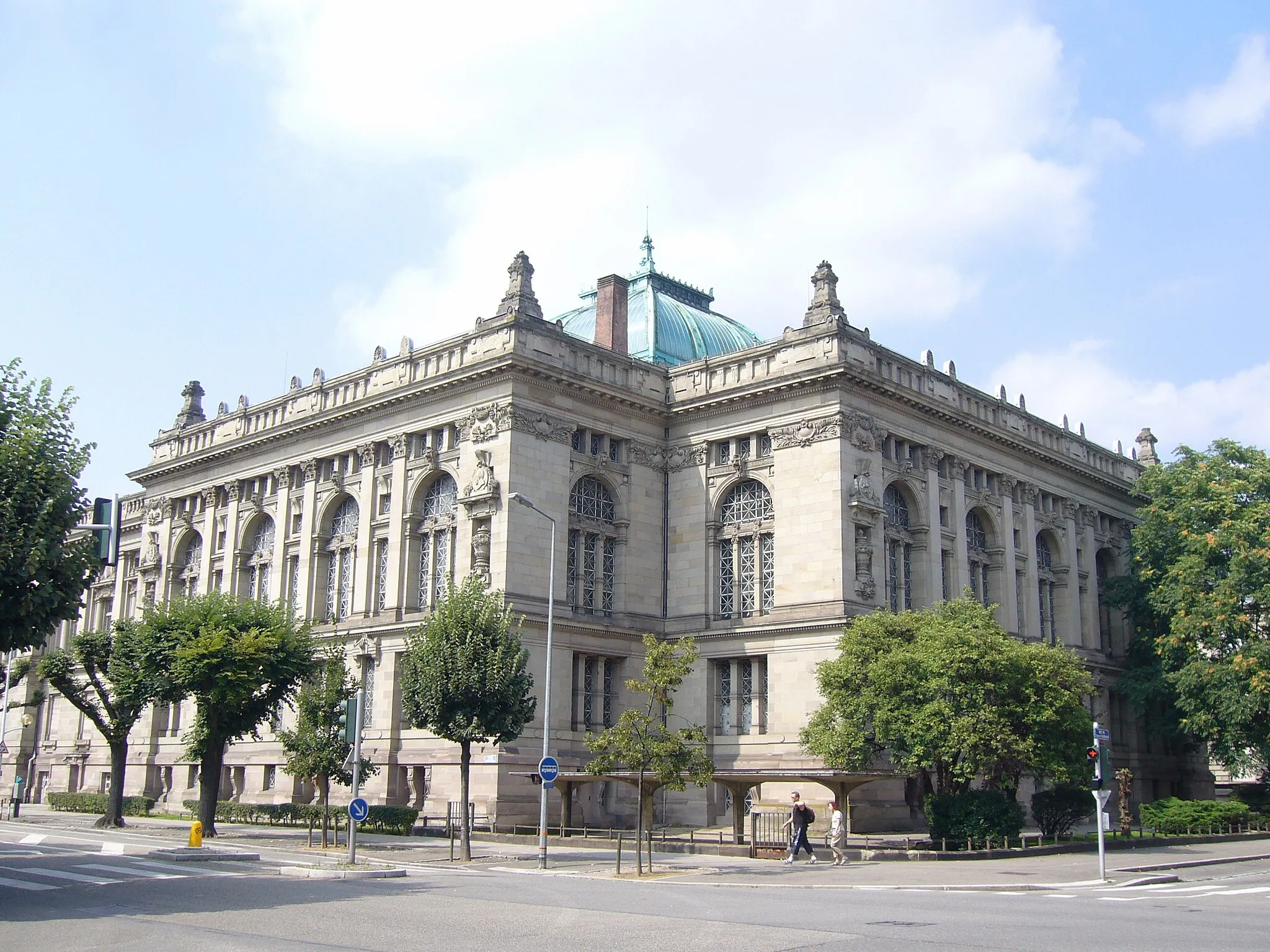 Photo showing: La Bibliothèque Nationale de Strasbourg