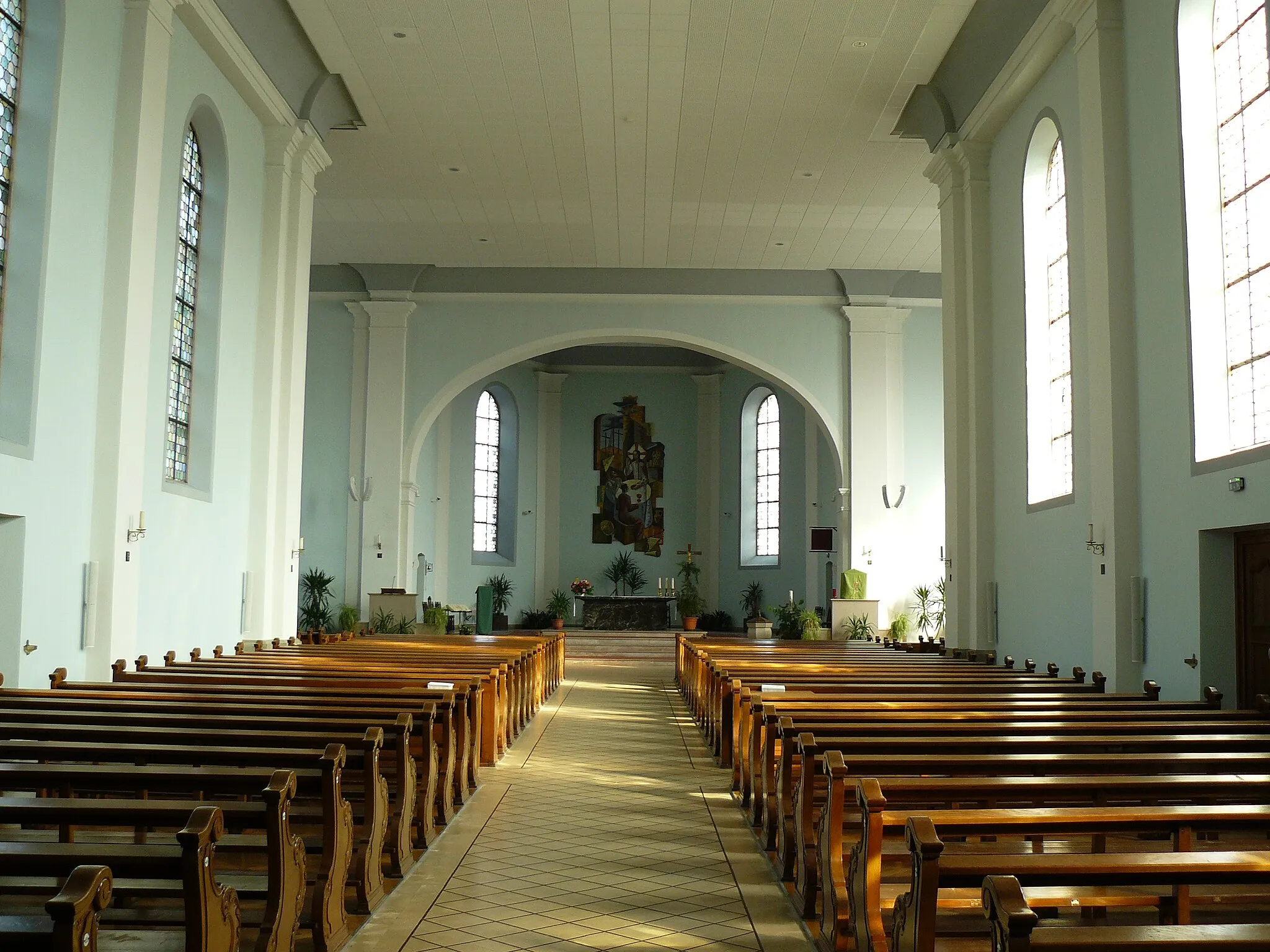 Photo showing: Intérieur de l'église Saint Martin