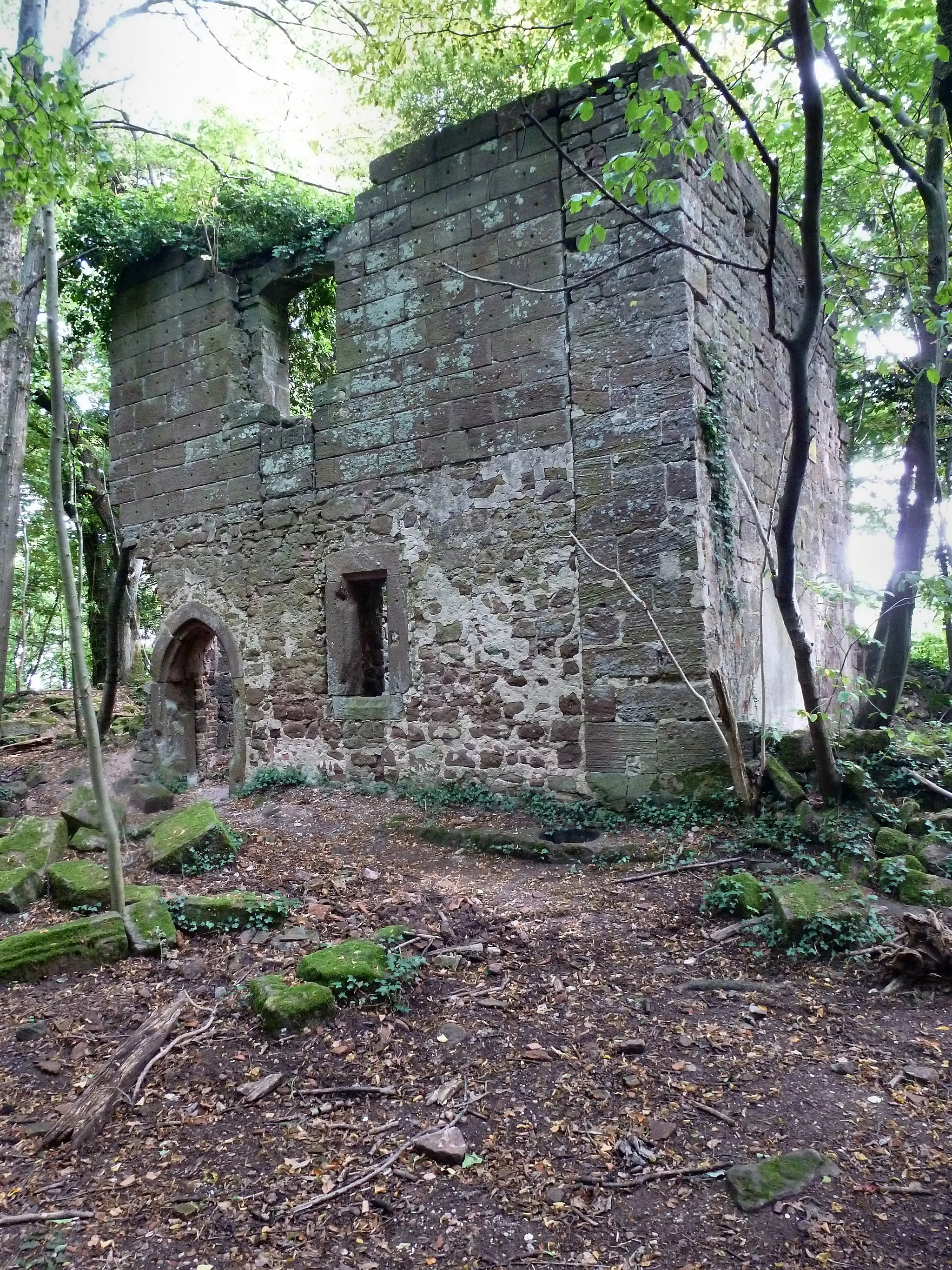 Photo showing: Ruines du château du Herrenstein à Neuwiller-lès-Saverne (Bas-Rhin, Alsace, France).