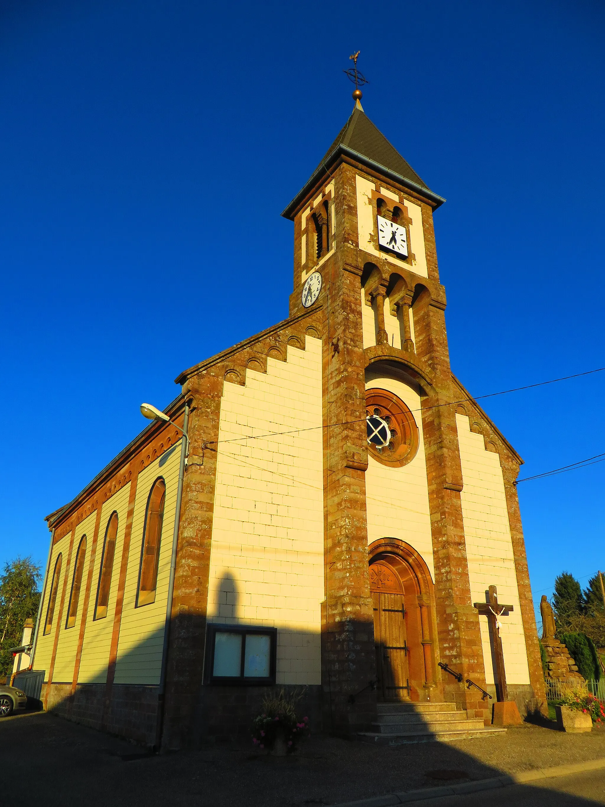 Photo showing: Dabo Église Saint-Hilaire de Hellert