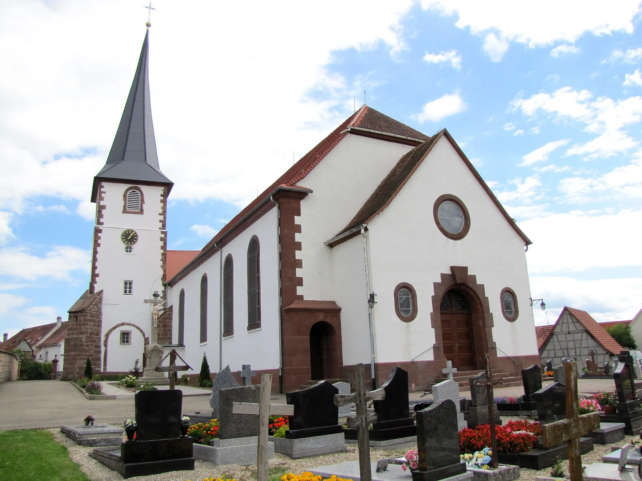 Photo showing: Alsace, Bas-Rhin, Seebach, Église Saint-Martin (IA67008708).