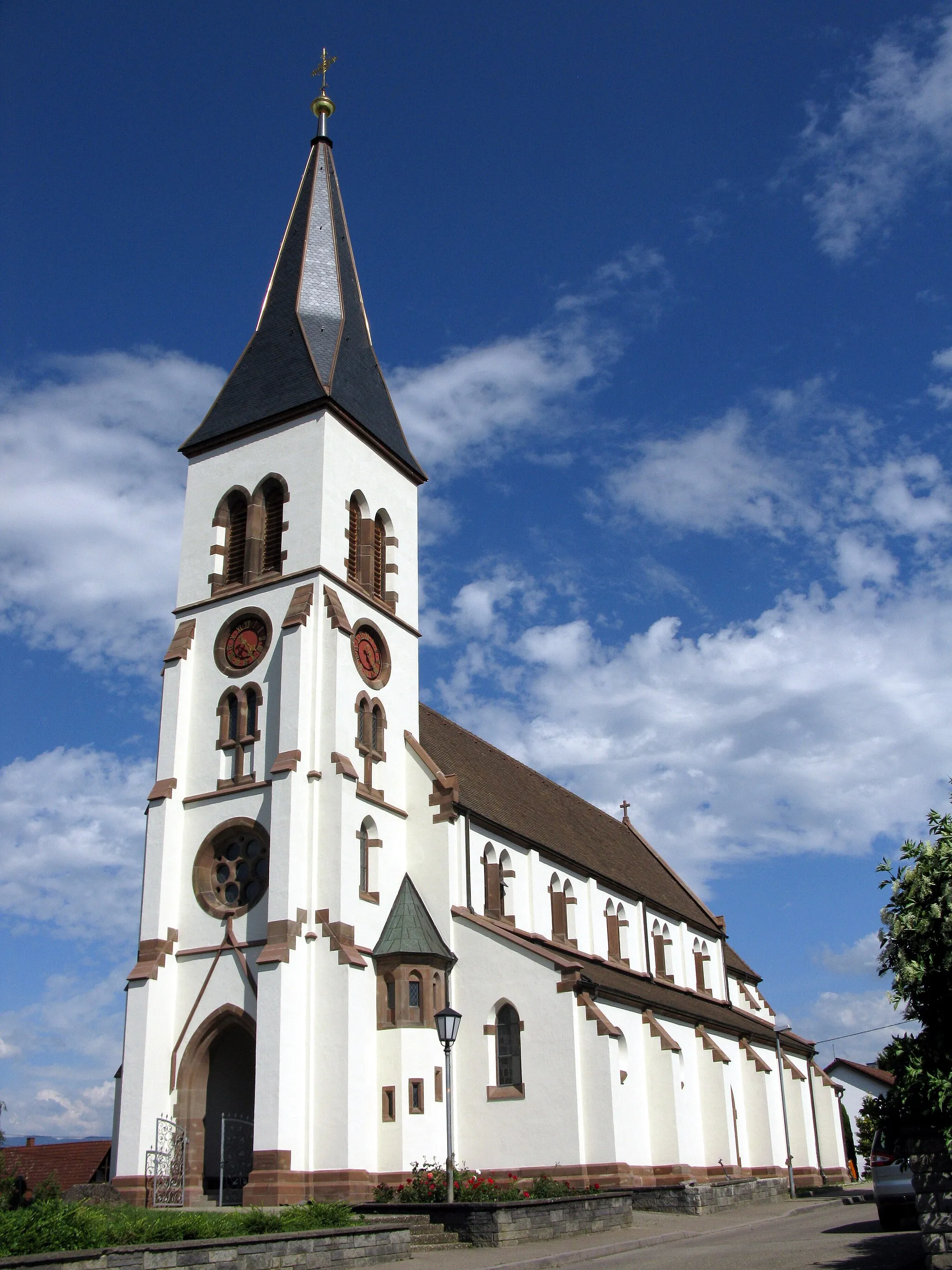 Photo showing: St. Agnes in Eschbach
