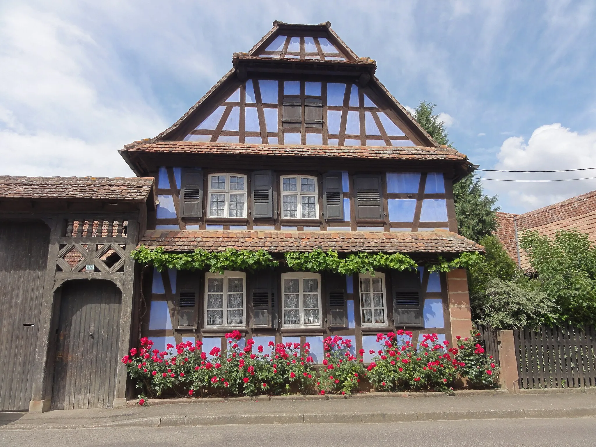 Photo showing: This building is indexed in the base Mérimée, a database of architectural heritage maintained by the French Ministry of Culture, under the reference IA67009096 .