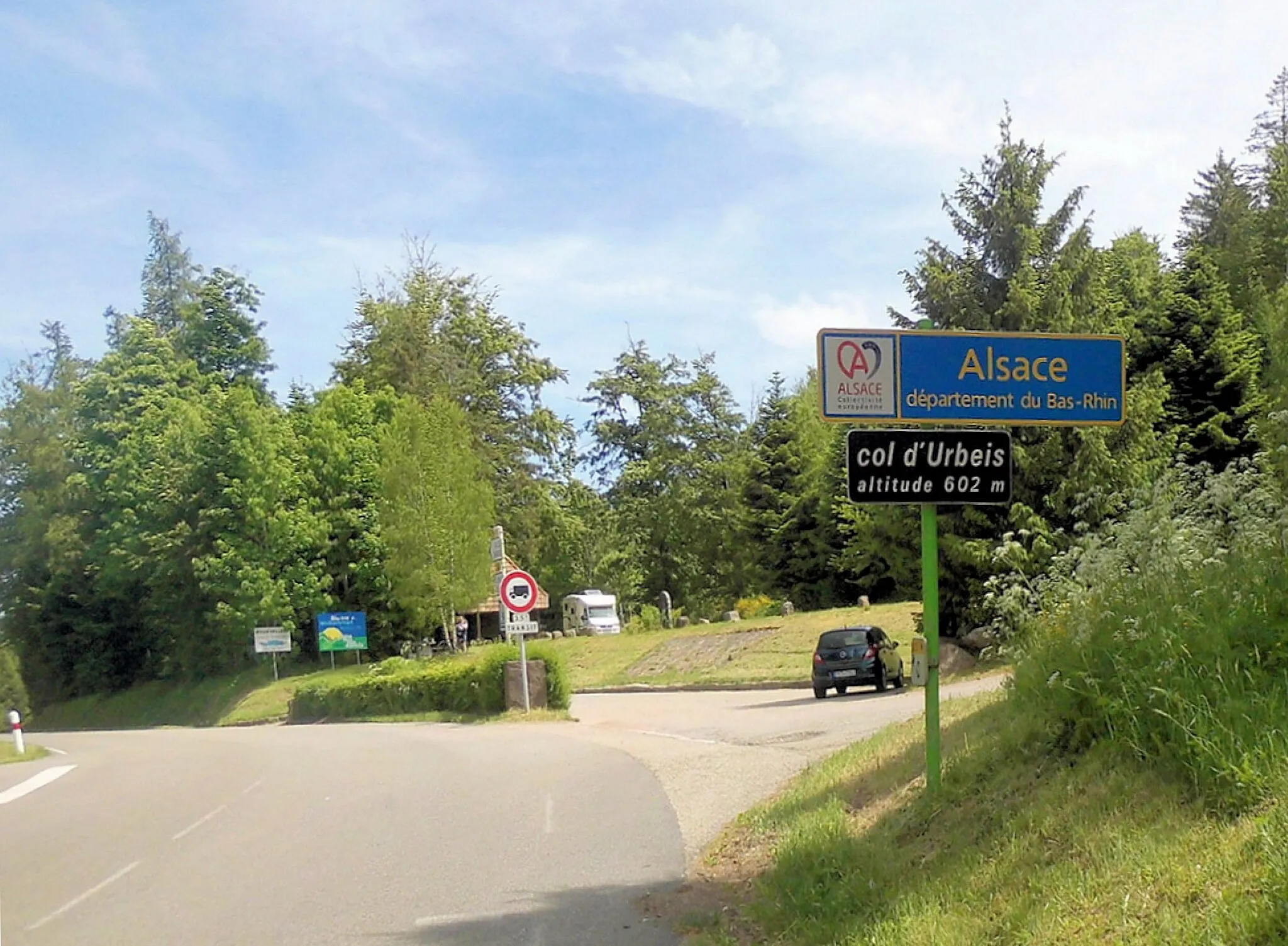 Photo showing: Le Col d'Urbeis entre Lubine et Urbeis