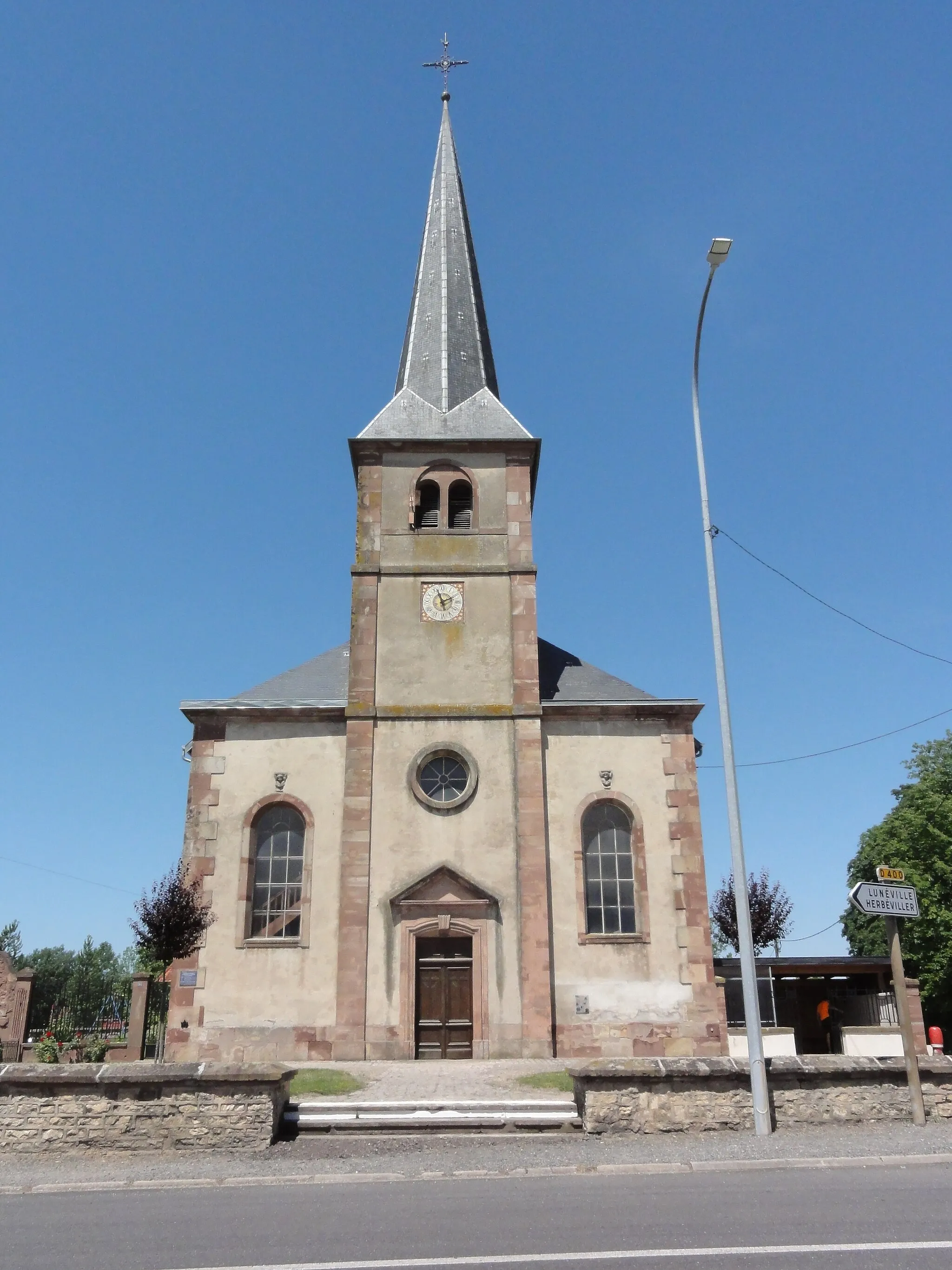Photo showing: Domèvre-sur-Vezouze (M-et-M) église