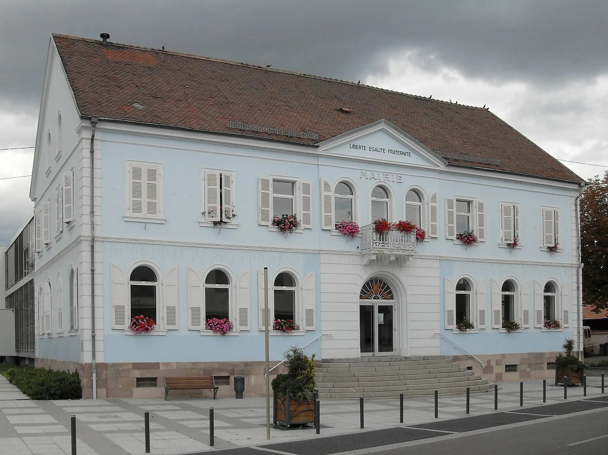 Photo showing: La mairie de Wittenheim