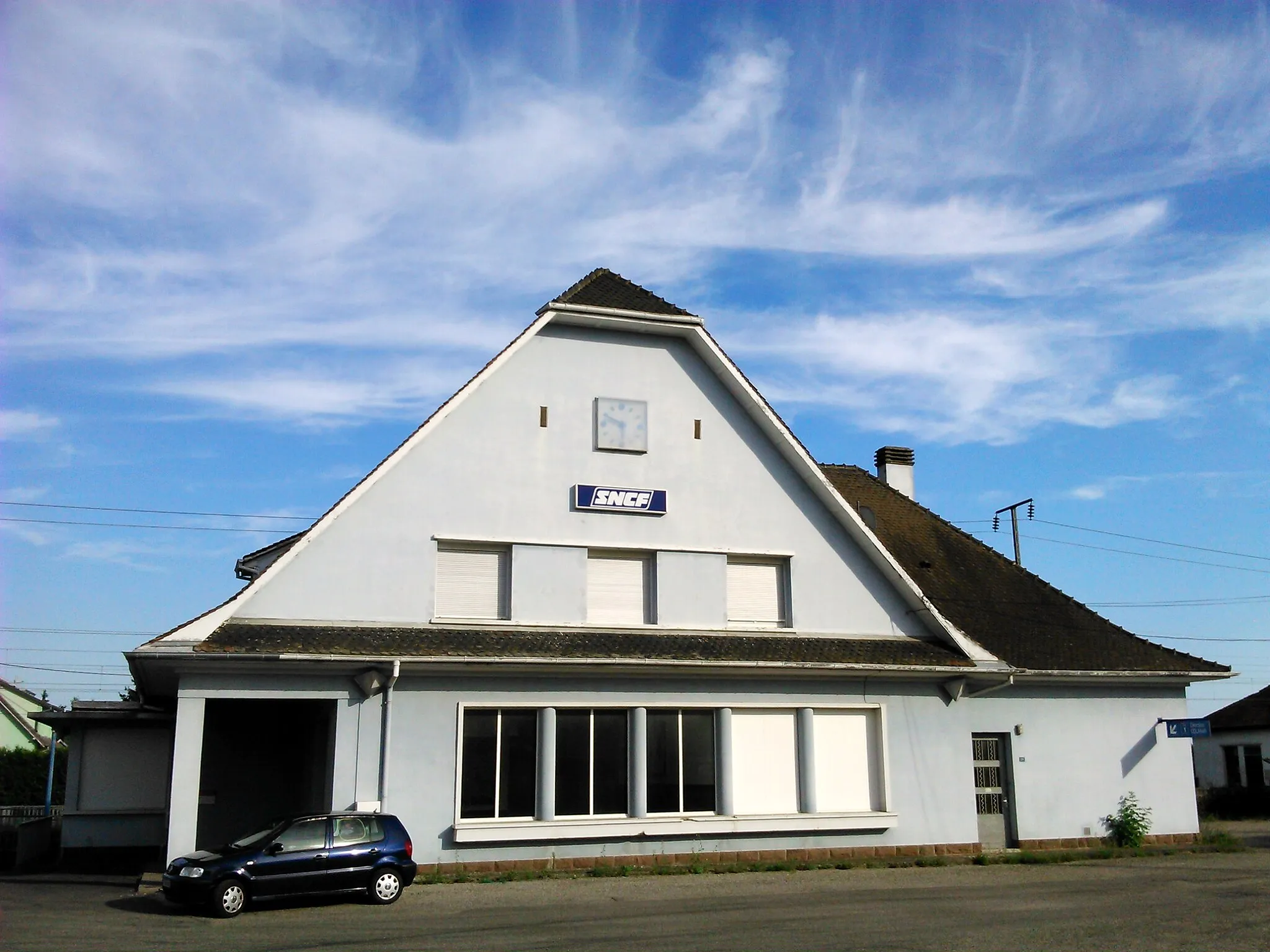 Photo showing: Gare de Ribeauvillé.