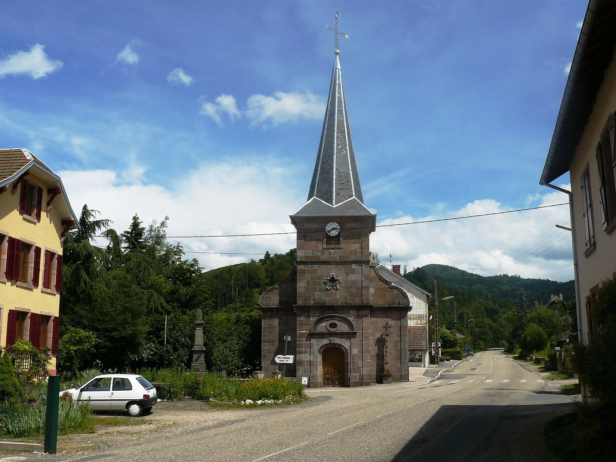 Photo showing: Église de la Pentecôte à Lubine (Vosges)