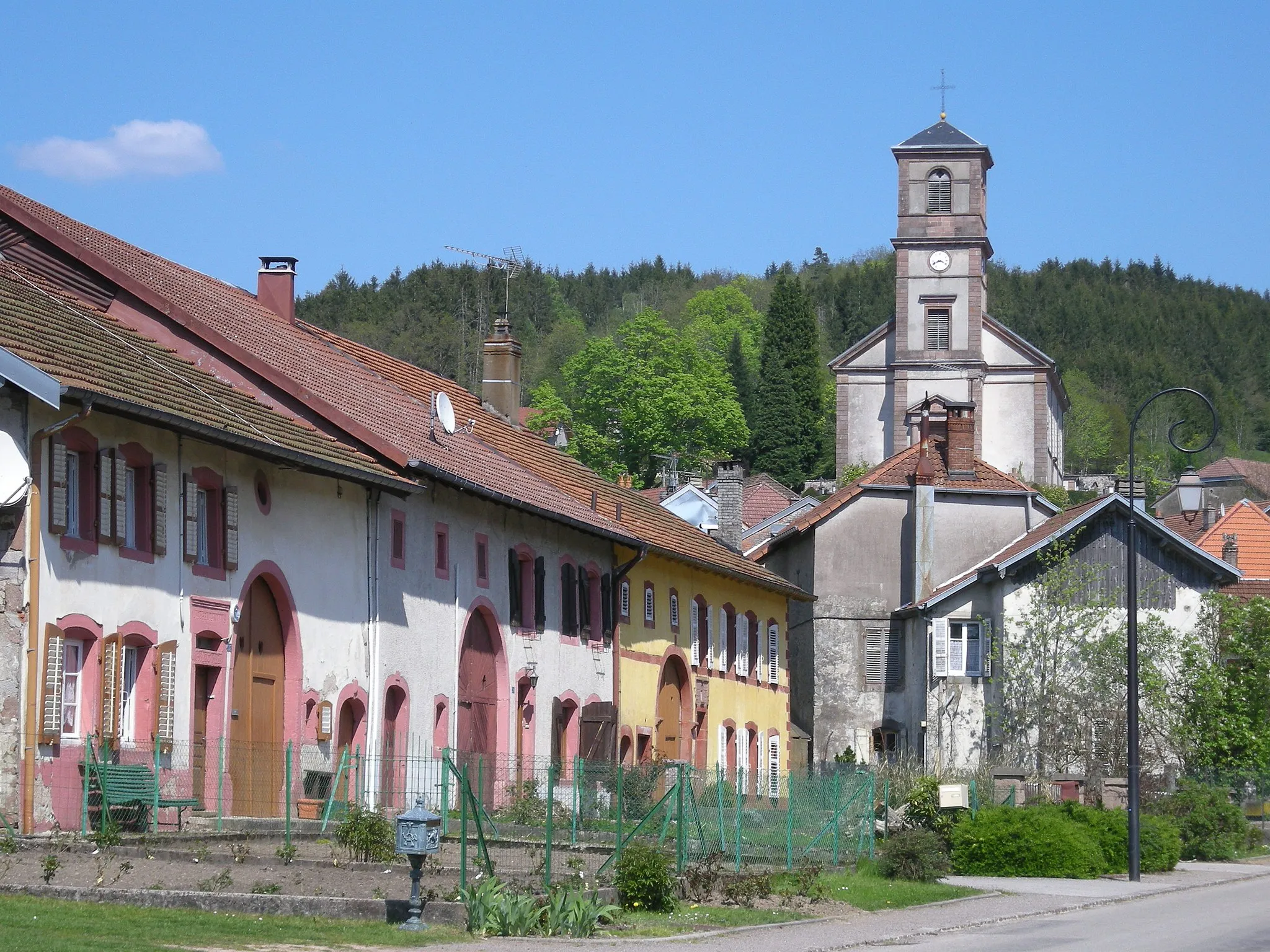 Photo showing: L'église de Lusse (Vosges)
