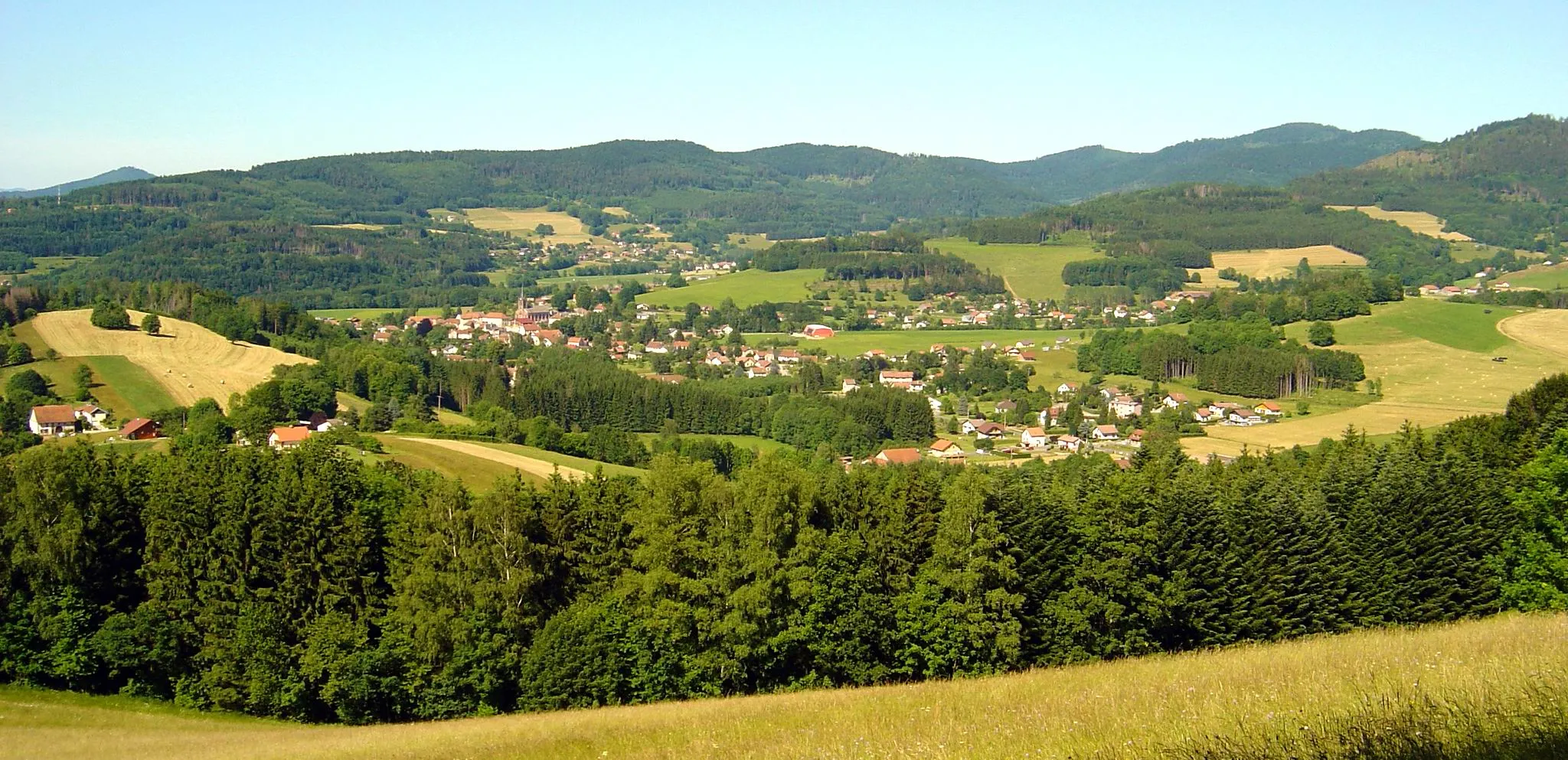 Photo showing: Ban de Laveline en été