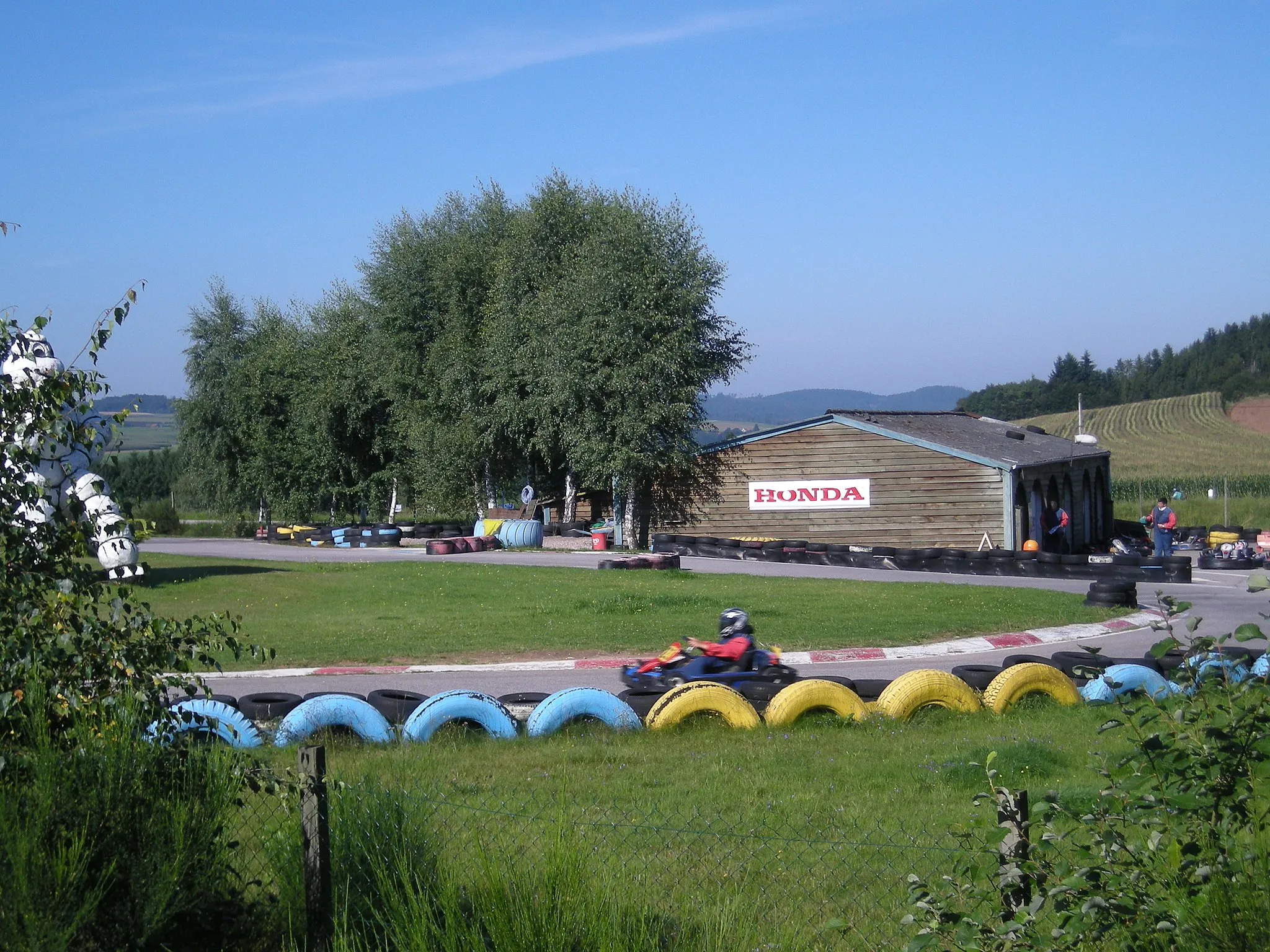 Photo showing: Karting au col du Plafond (Vosges)