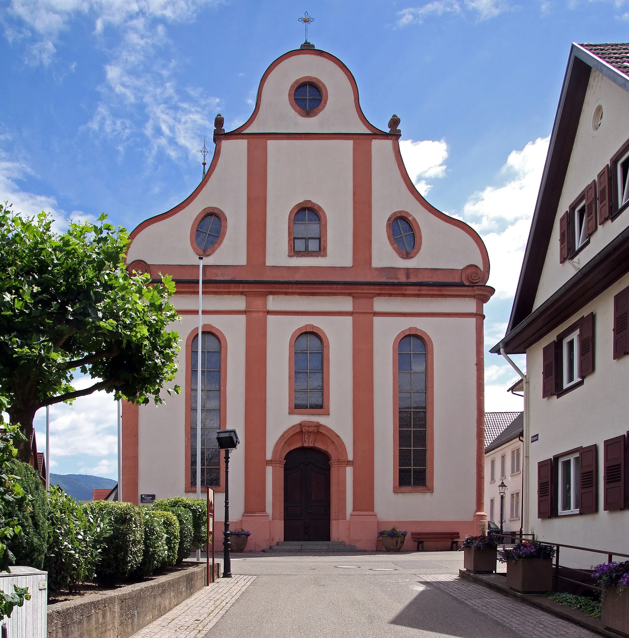 Photo showing: Church of St. Brigitta in Sasbach (Ortenau).