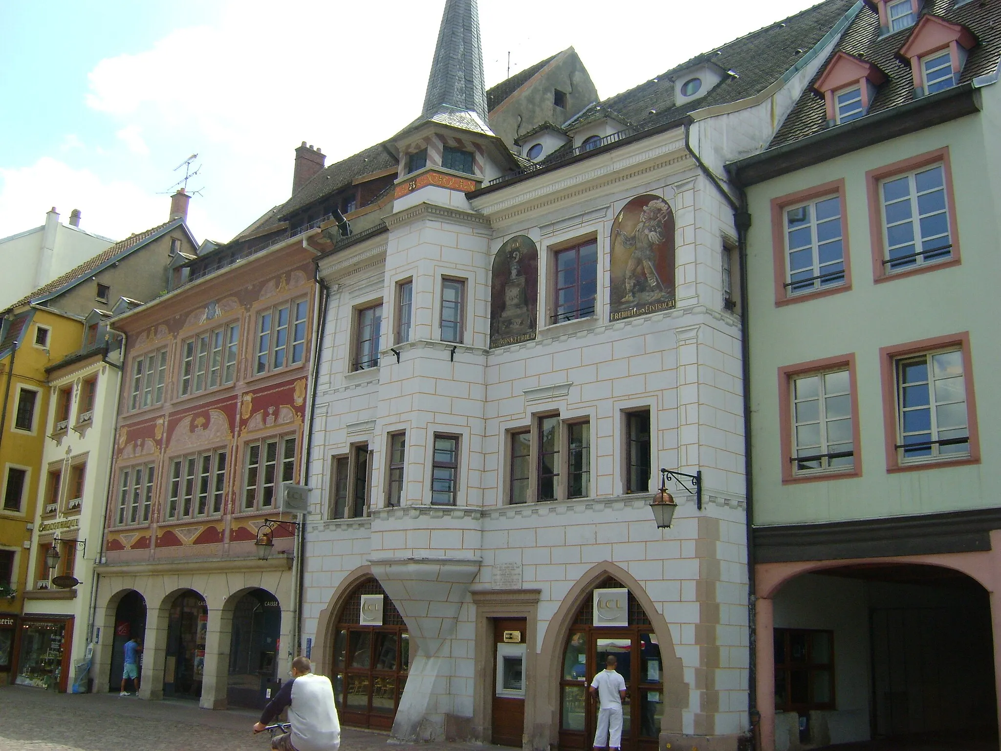 Photo showing: Ancienne maison Mieg, Place de la Réunion à Mulhouse