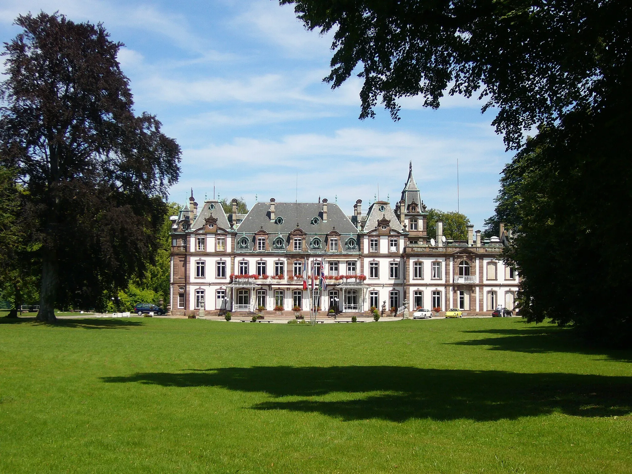 Photo showing: Château de Pourtalès