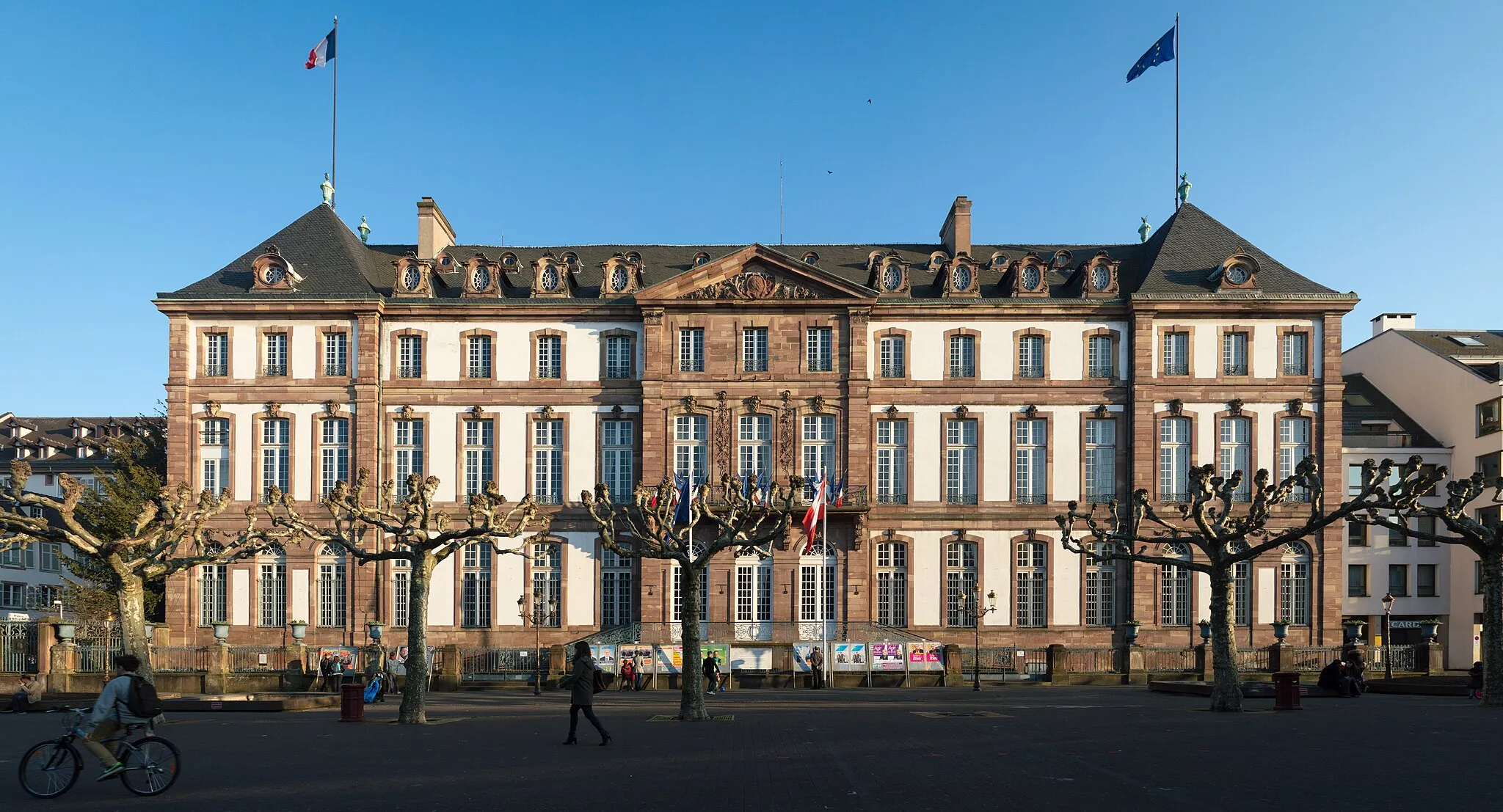 Photo showing: Hôtel de ville de Strasbourg, pris le 16 mars 2014.