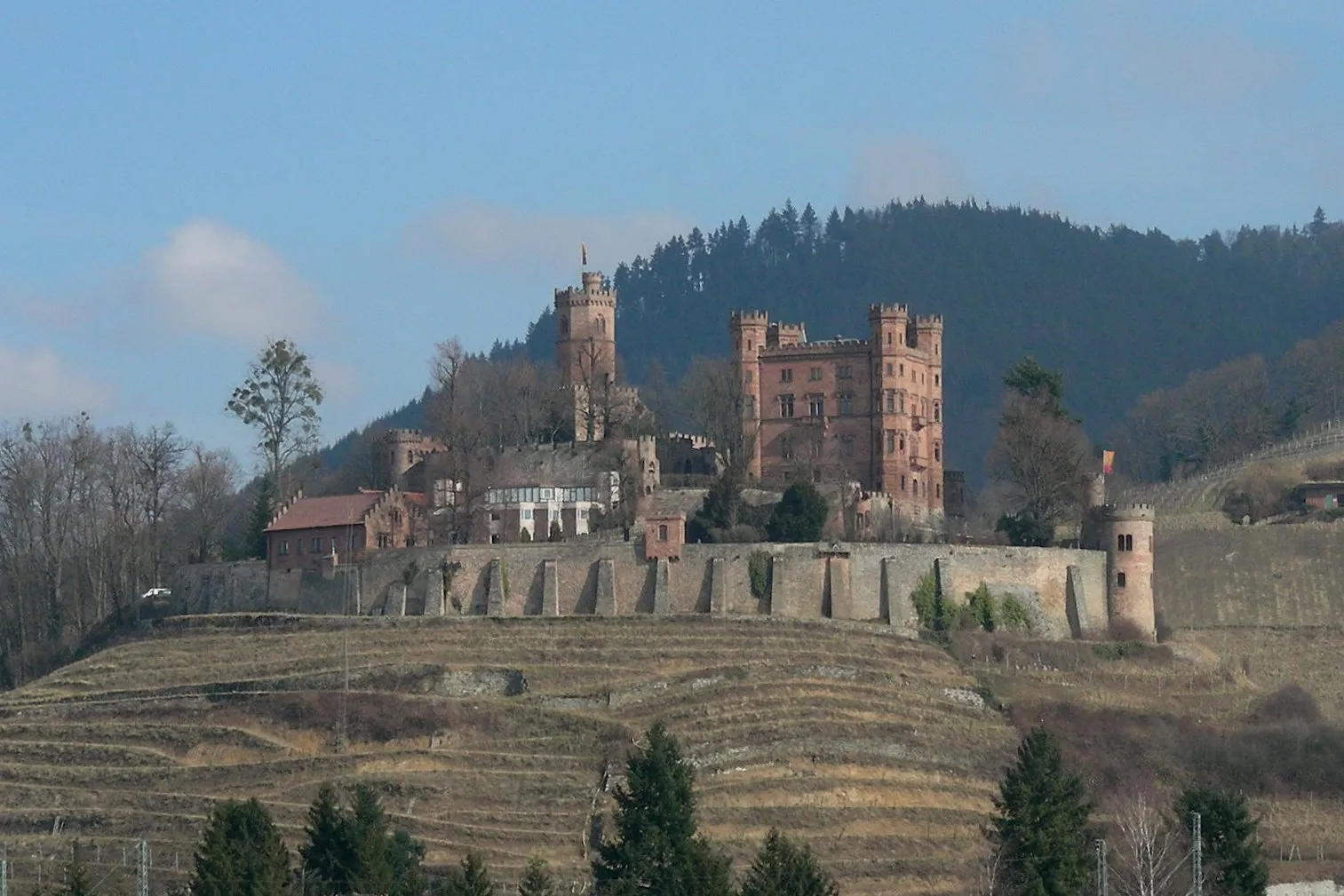 Photo showing: Schloss und Jugendherberge Ortenberg