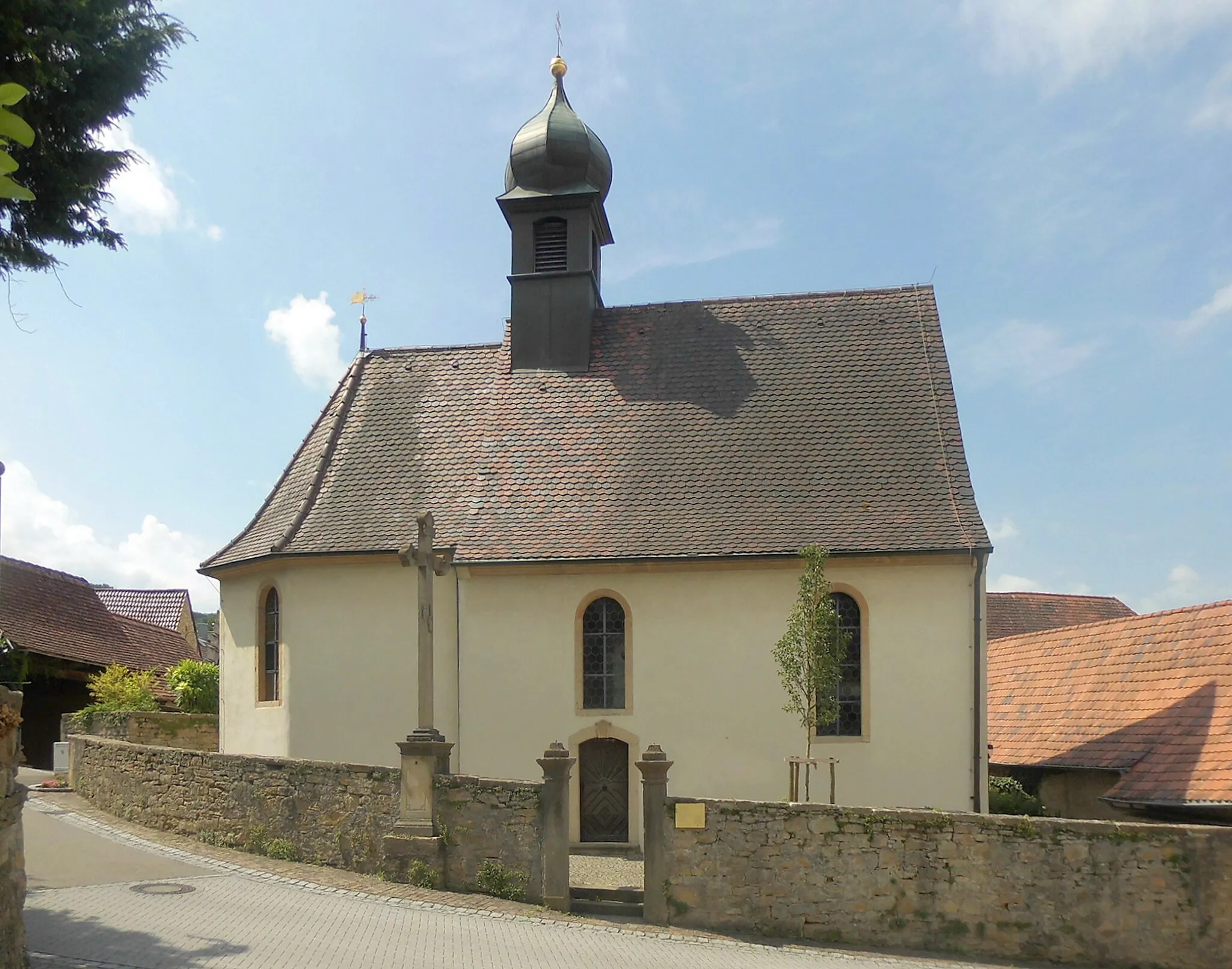 Photo showing: Kapelle Barbara und St. Rosalia in Öhlinsweiler, Gemeinde Pfaffenweiler