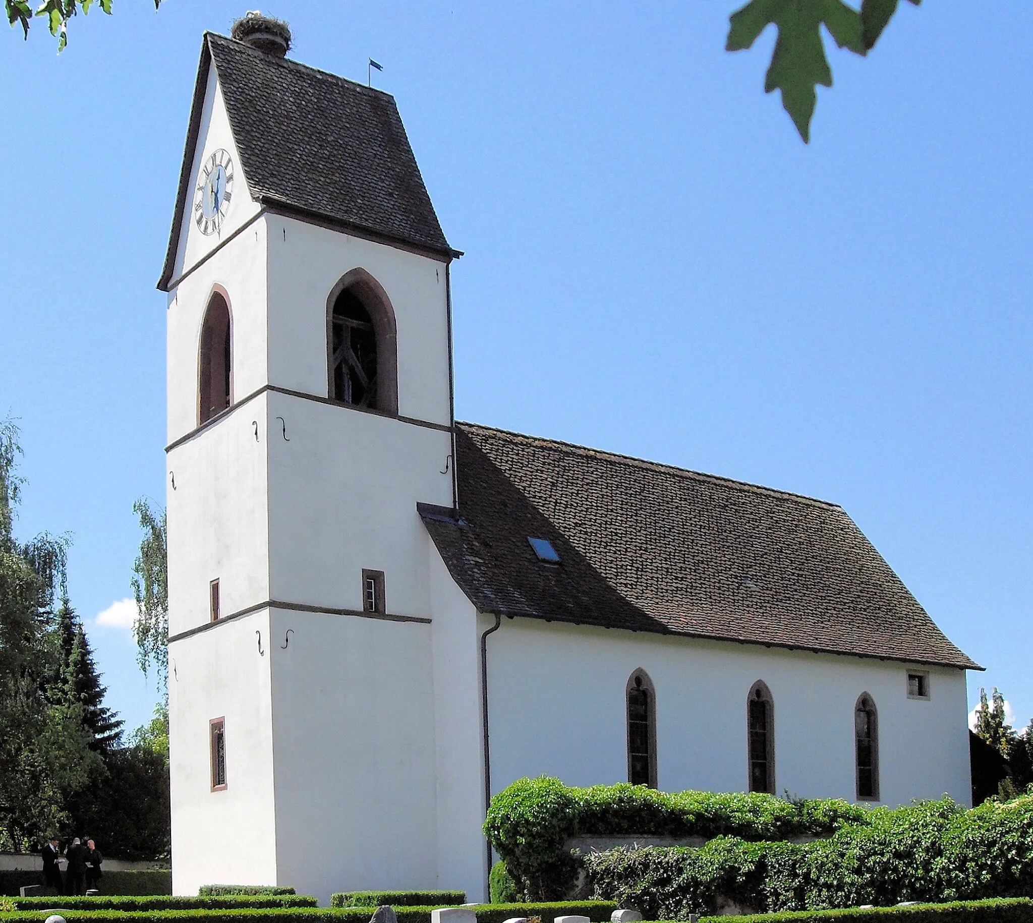 Photo showing: Pfarrkirche St. Antonius in Biel-Benken, Kanton Basel-Landschaft, Schweiz