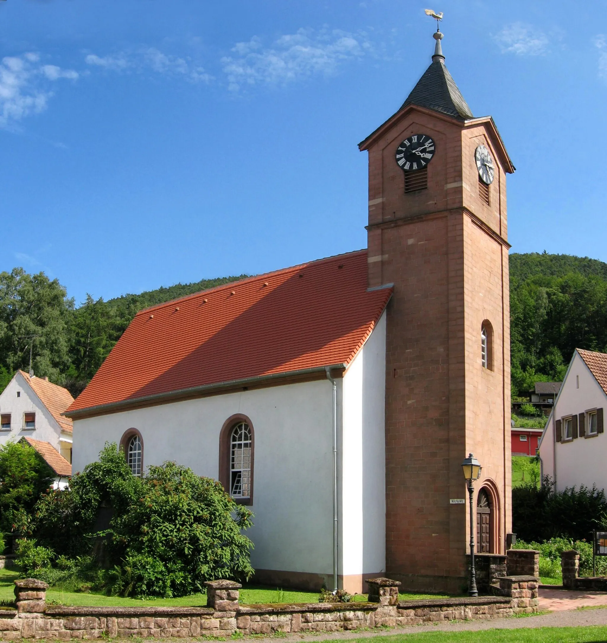 Photo showing: Evangelische Kirche in Nothweiler, Baudenkmal