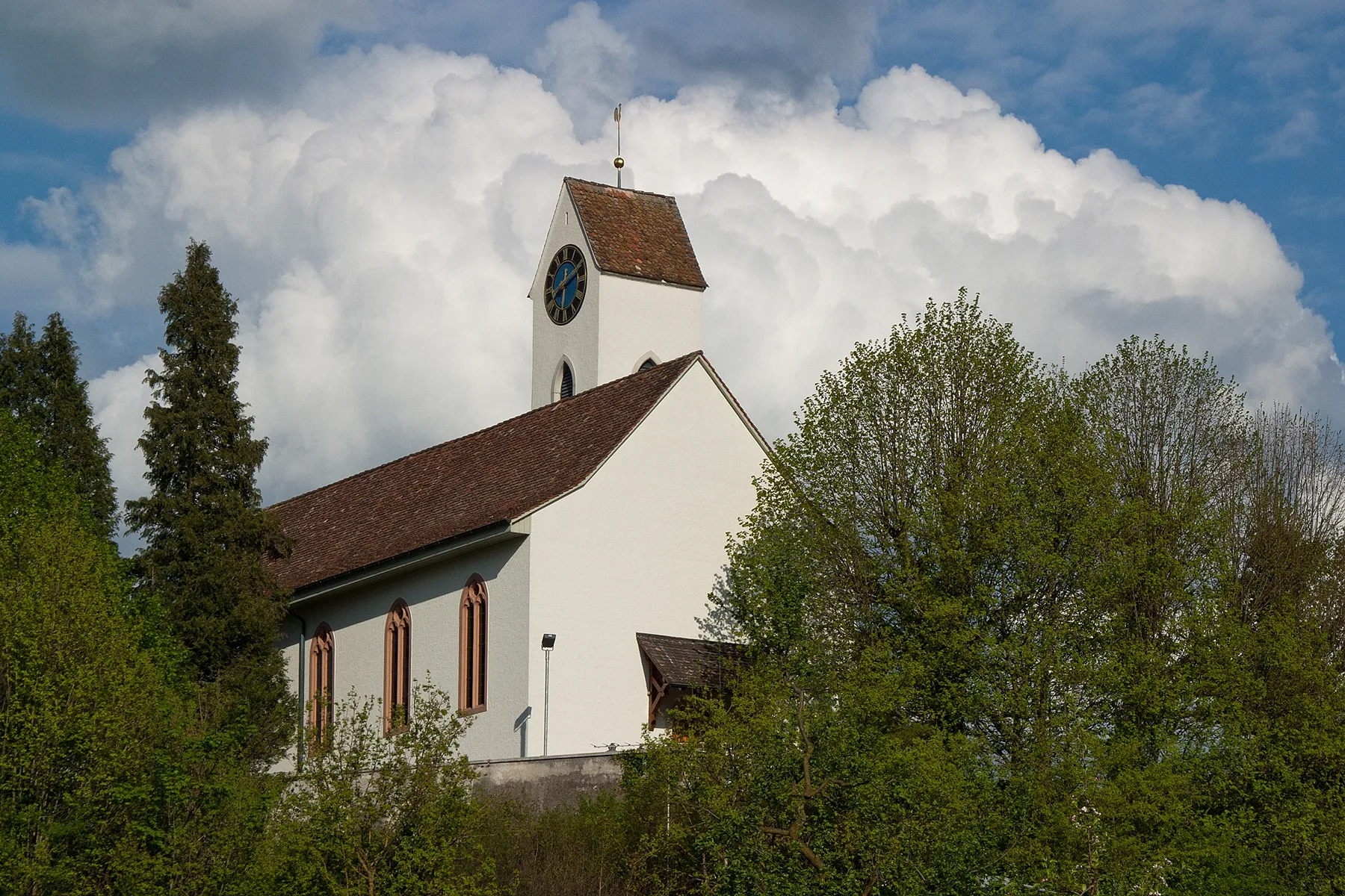 Photo showing: Evangelisch-Reformierte Kirche in Diegten (BL)