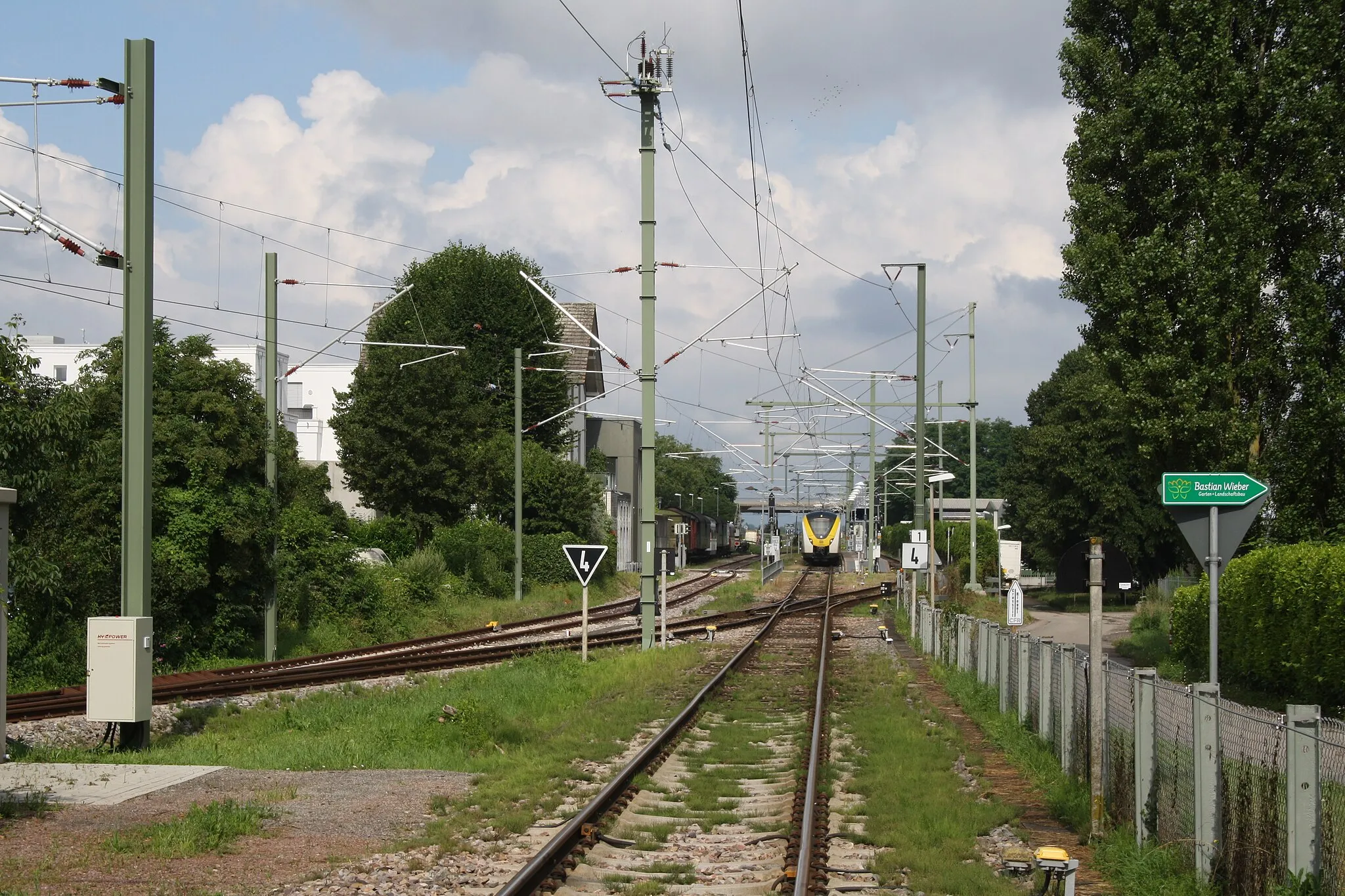 Photo showing: Bahnhof Riegel am Kaiserstuhl Ort
